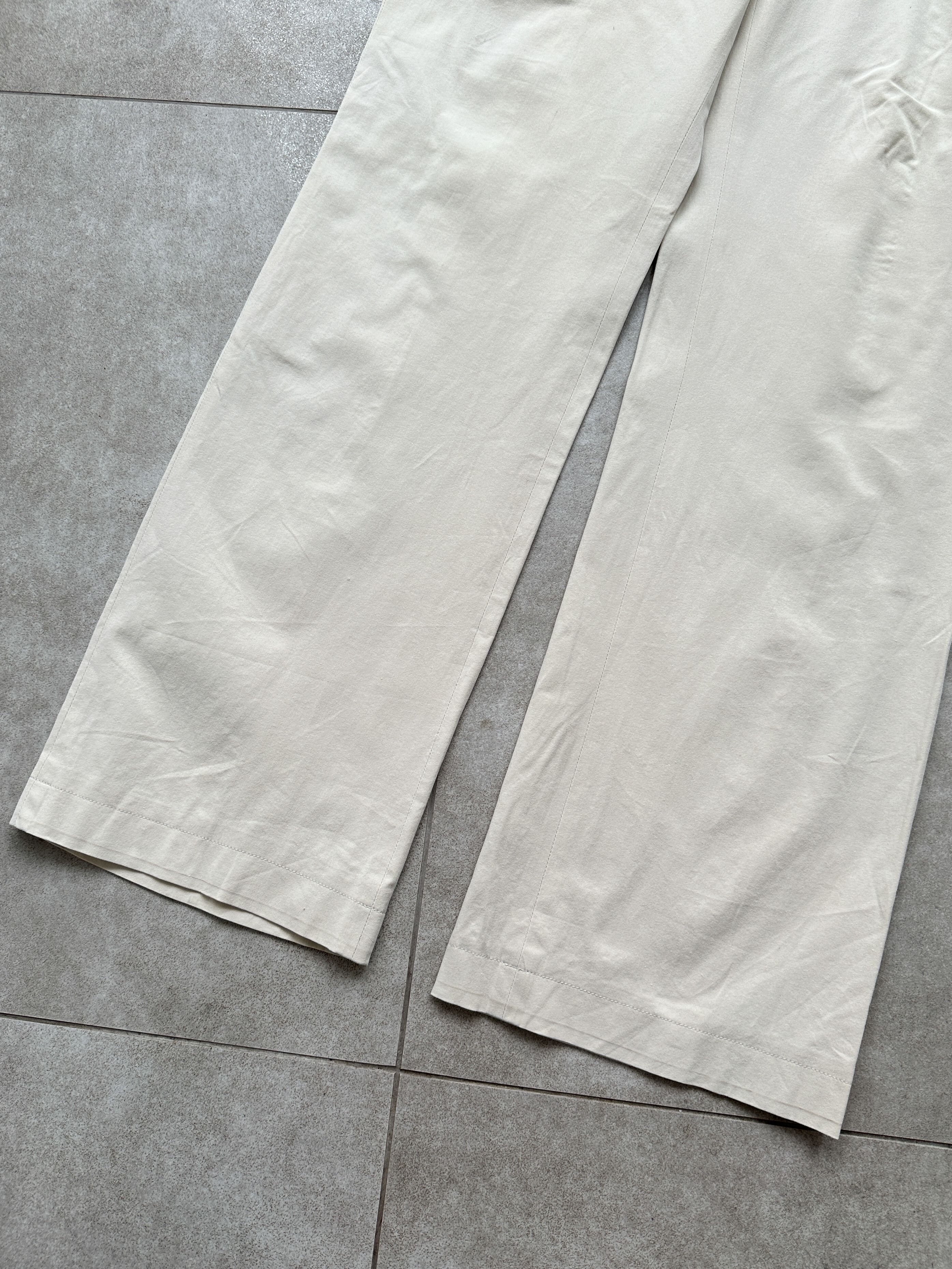 Prada Prada Cream Pants Trousers Size 32" / US 10 / IT 46 - 5 Thumbnail