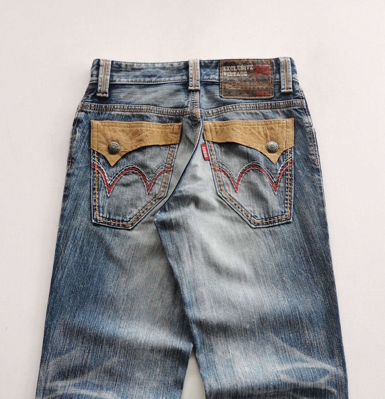 Edwin Edwin 441XVS Bootcut Distressed Jeans Size US 29 - 6 Thumbnail