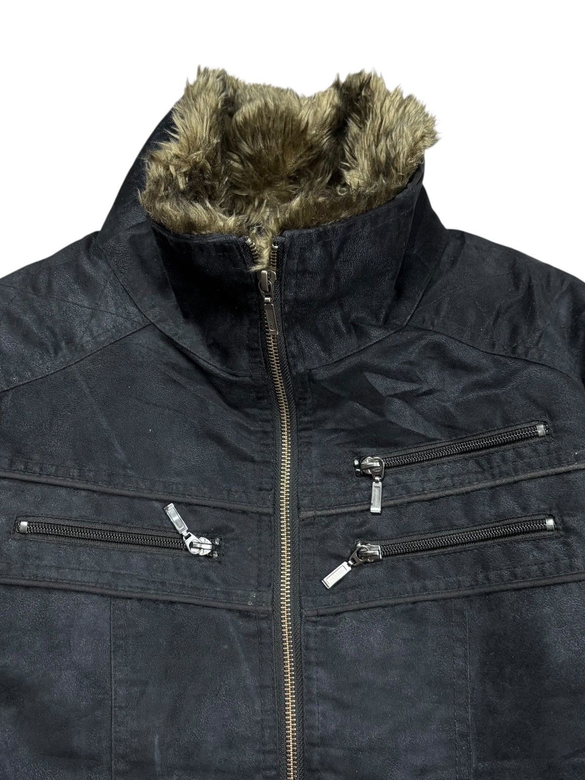 KMRii 2000s Splendid - Trim Fur Vkei Style Jacket Size US M / EU 48-50 / 2 - 8 Thumbnail