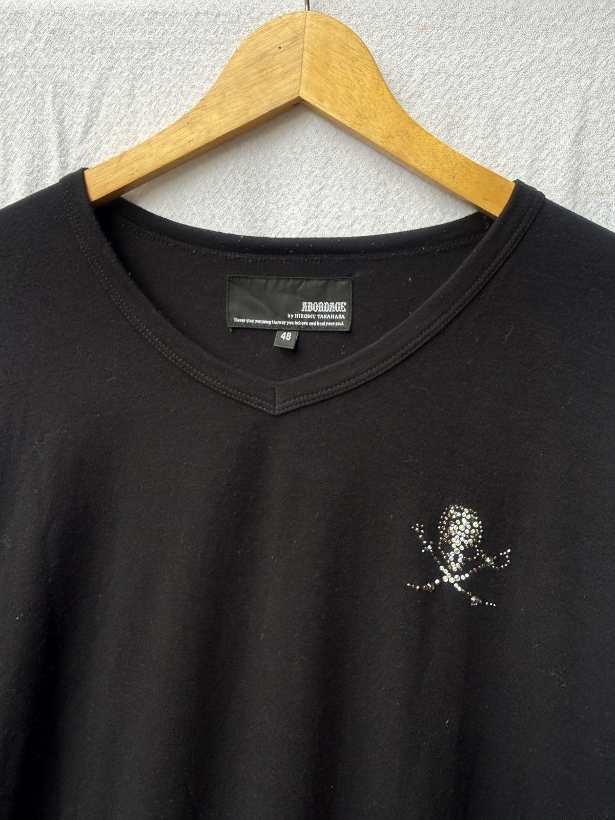 Hysteric Glamour ABORDAGE by Hiromu Takahara Skull Longsleeve Size US M / EU 48-50 / 2 - 4 Thumbnail