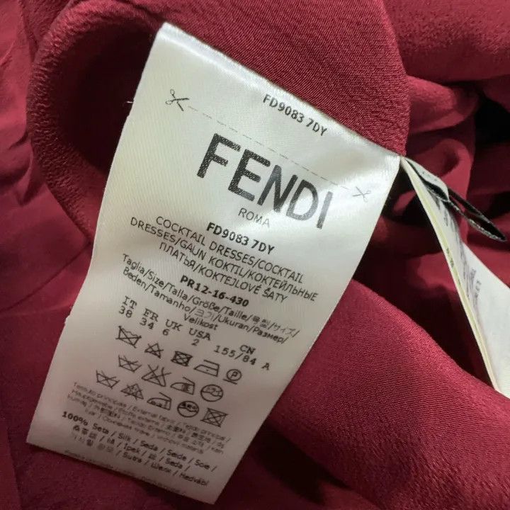 Fendi Fendi Casual Solid Color Dress -2507 Size US 38 / EU 54 - 5 Thumbnail