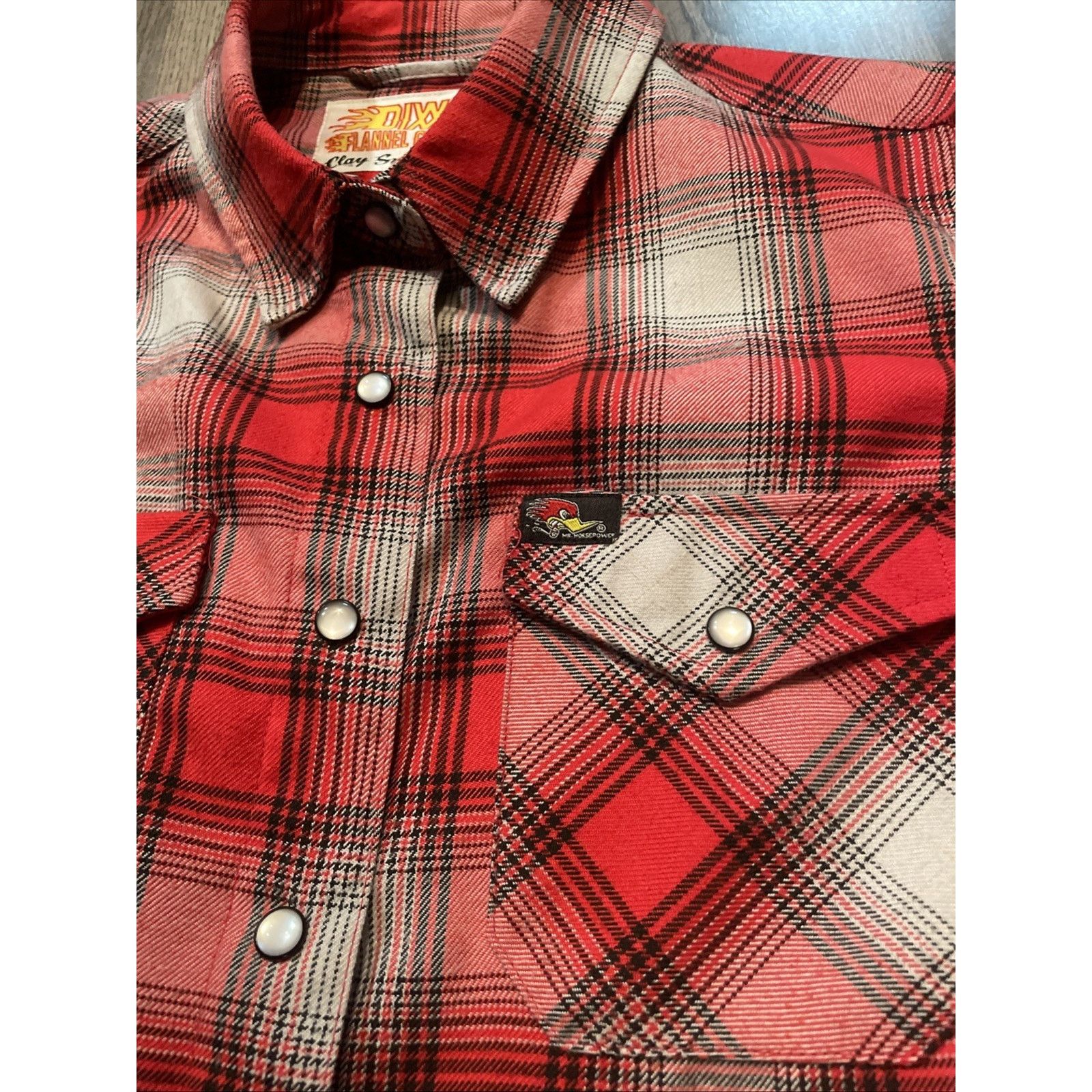 Other Dixxon x Mr. Horsepower Clay Smith Cams Flannel Women’s M Size M / US 6-8 / IT 42-44 - 4 Thumbnail
