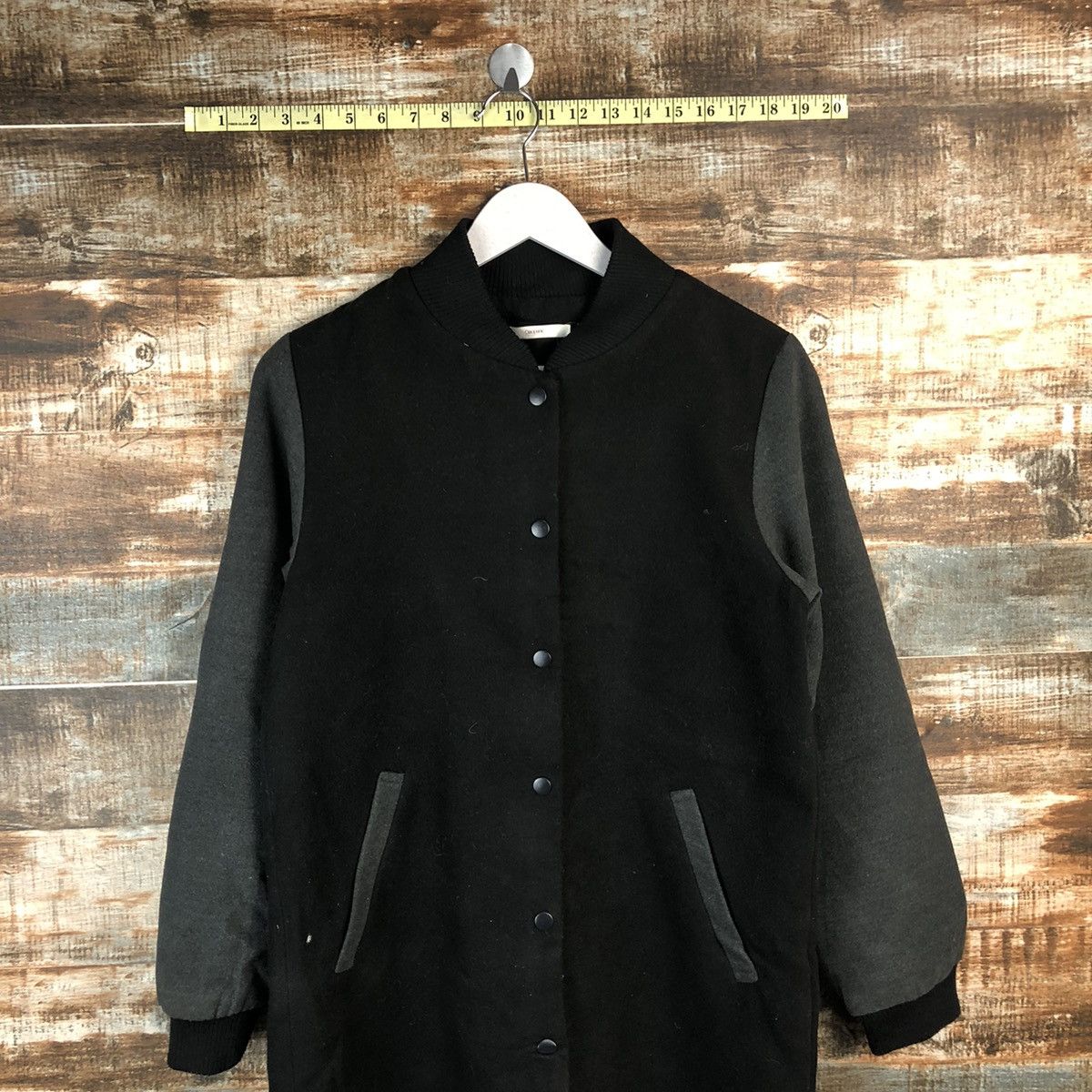 Ciaopanic Ciao Panic Black Long Bombers Jacket #A1307 Size S / US 4 / IT 40 - 2 Thumbnail