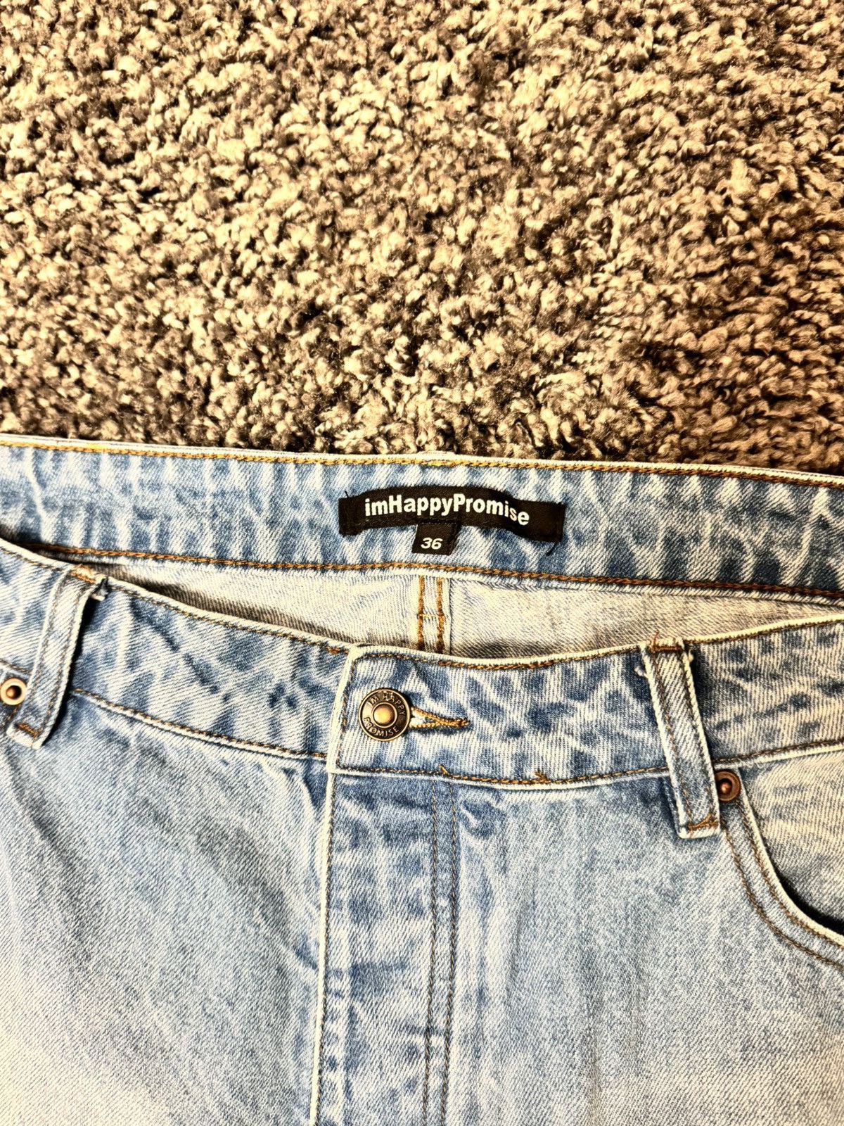 Other Im Happy Promise (iHP) baggy denim Size US 36 / EU 52 - 2 Thumbnail