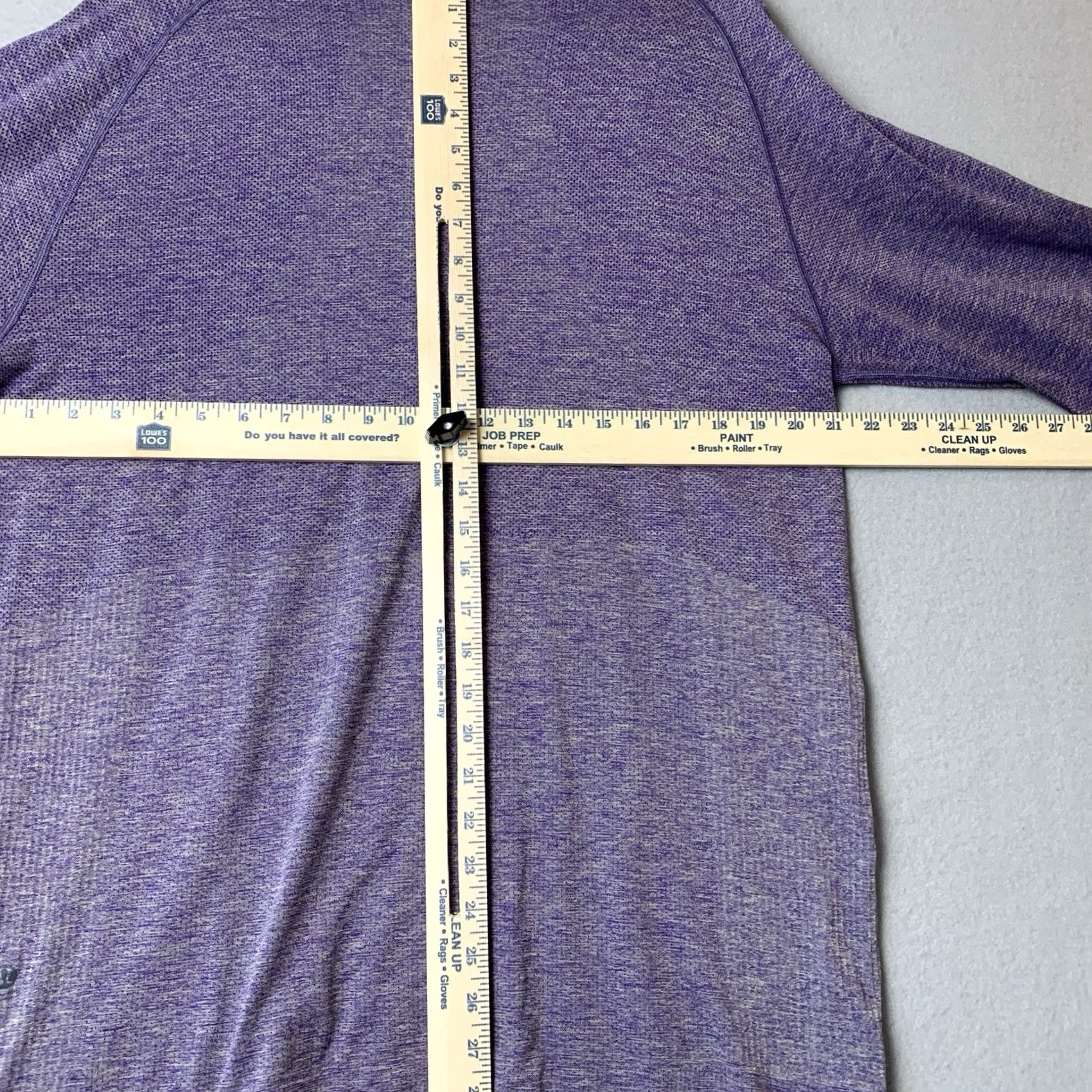Lululemon Lululemon Metal Vent Tech Shirt Mens XL Purple Heather Crew Neck Pullover Athletic Fit Long Sleeve Solid Purple Size US XL / EU 56 / 4 - 5 Thumbnail