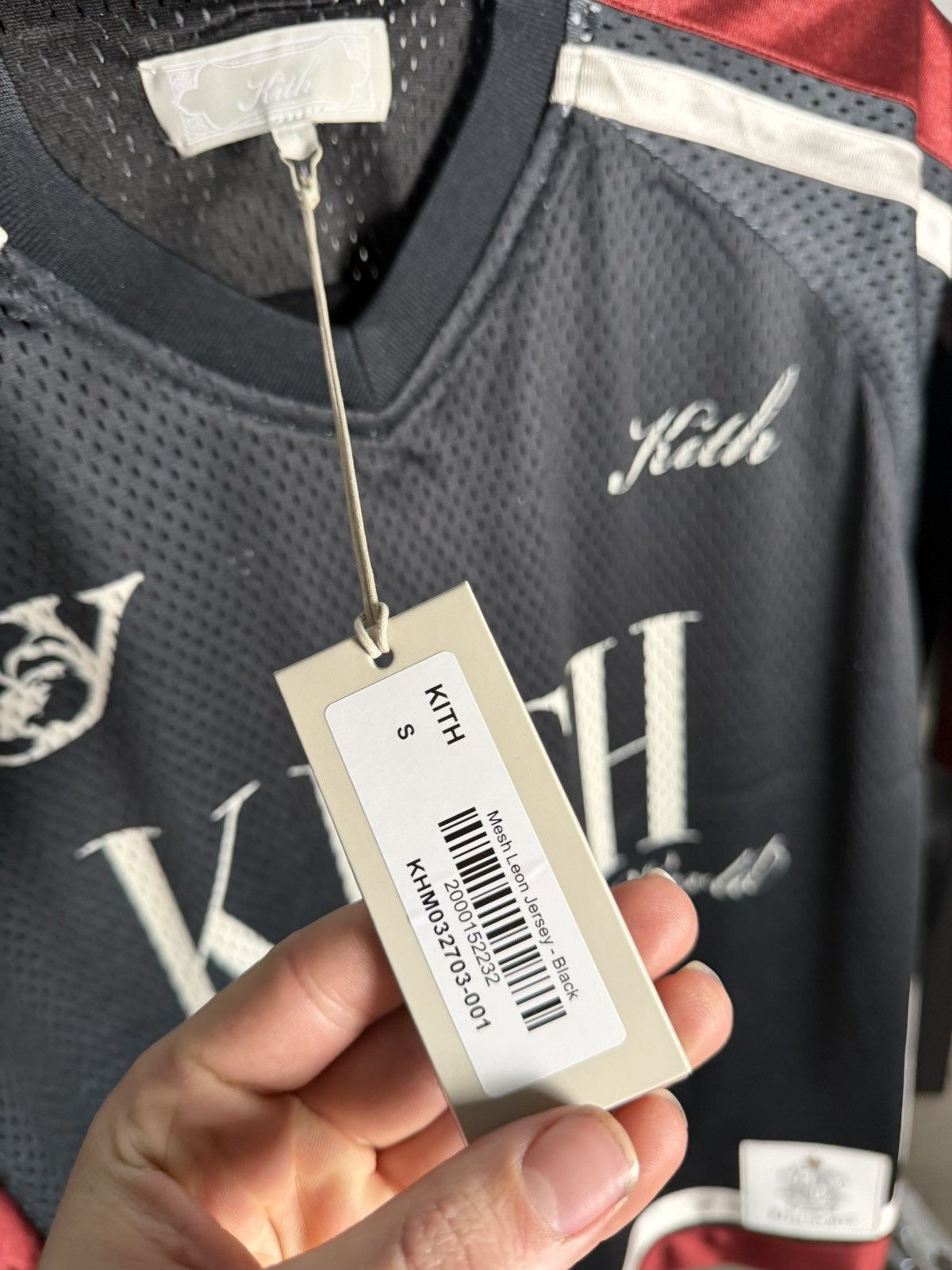 Kith KITH Mesh Leon Jersey “Black” Size US S / EU 44-46 / 1 - 4 Thumbnail