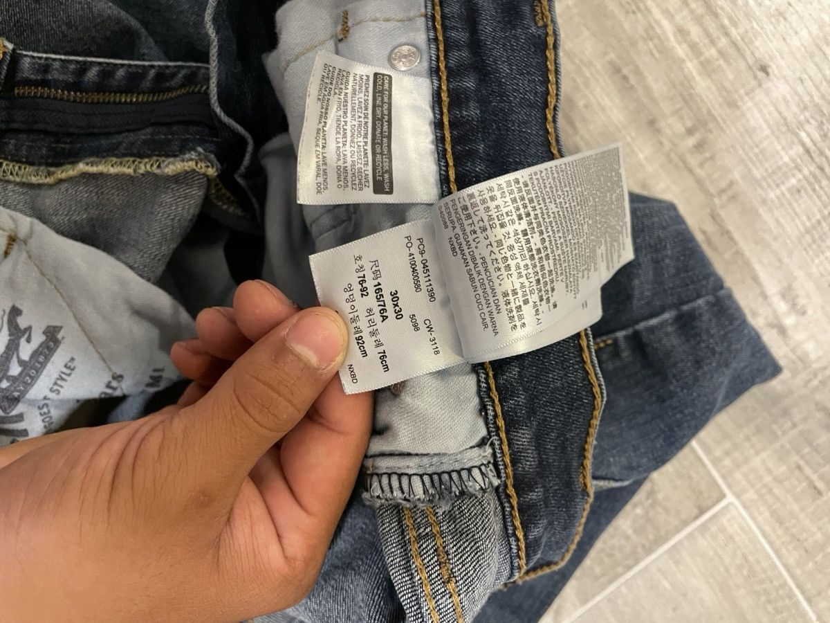 Levi's LEVIS 511 30X30 BLUE DENIM PANTS Size US 30 / EU 46 - 3 Thumbnail