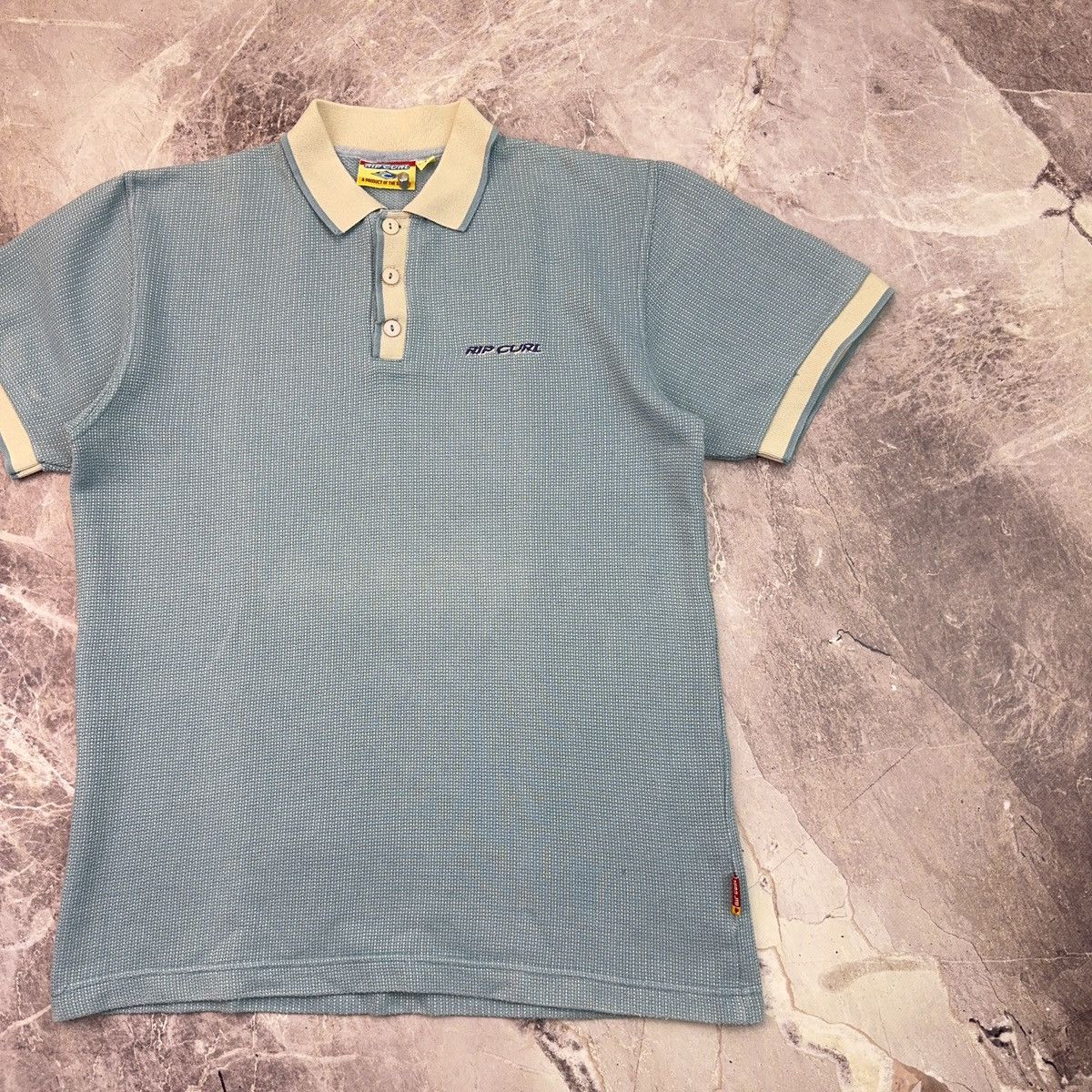 Ripcurl × Vintage Vintage Rip Curl T shirt Blue Beach Shirt Surfing Streetwear Size US S / EU 44-46 / 1 - 9 Thumbnail