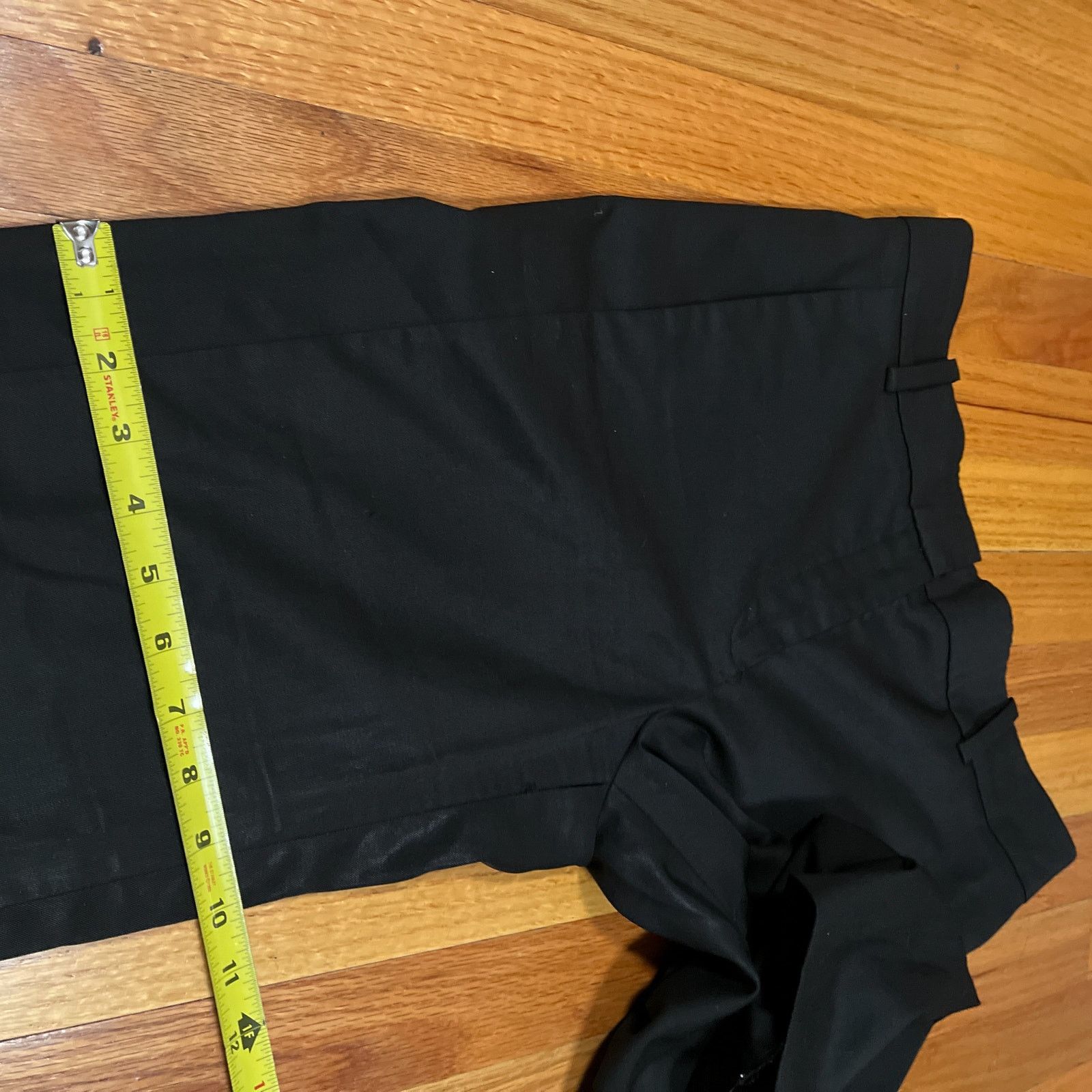 Versace Versace Uniform Black Pants Leg Slit Wool Blend Italy Size US 32 / EU 48 - 6 Thumbnail