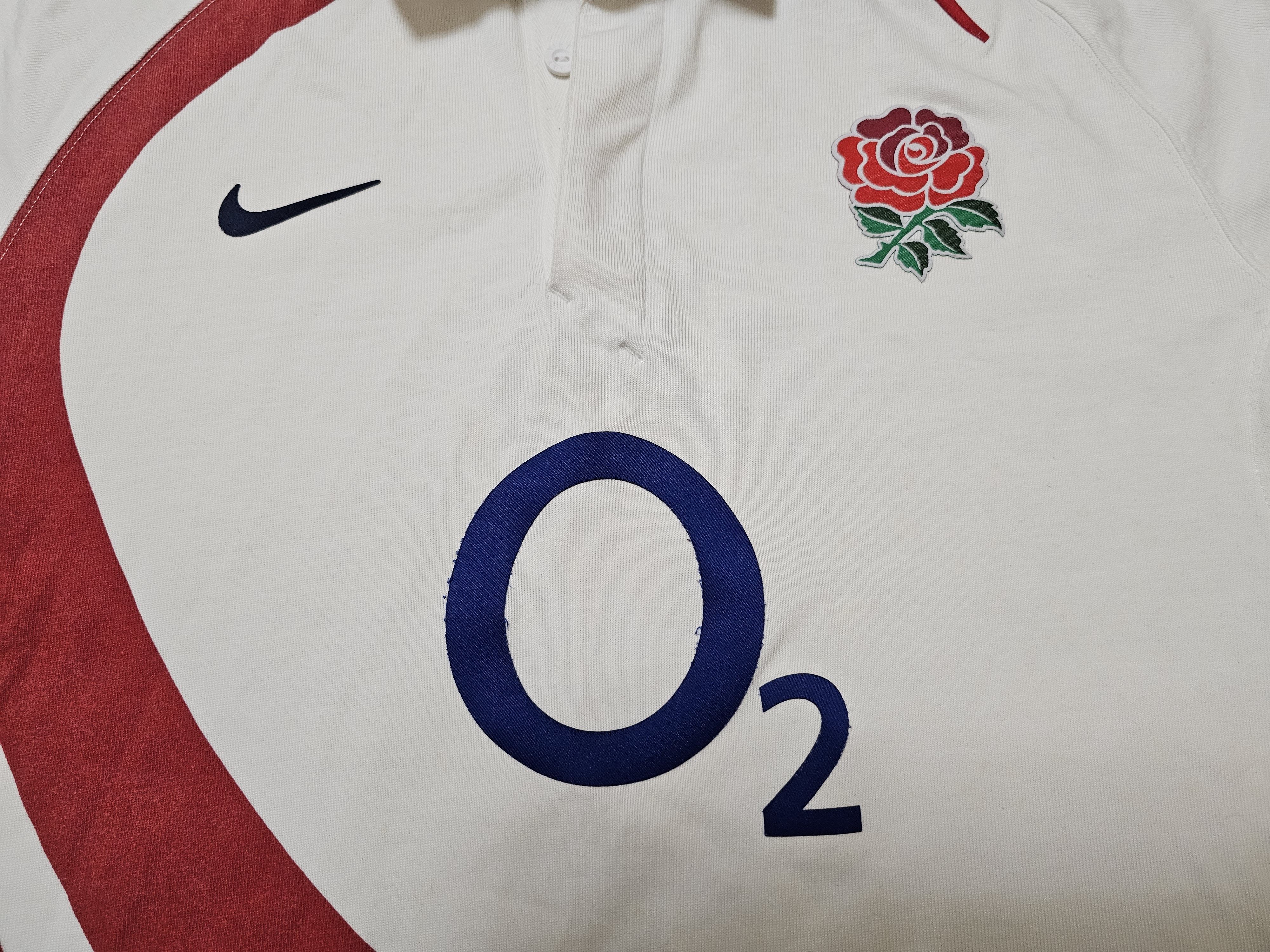 Nike × Vintage ENGLAND RUGBY JERSEY VINTAGE NIKE SHIRT RUGBY JERSEY O2 Size US XXL / EU 58 / 5 - 3 Thumbnail
