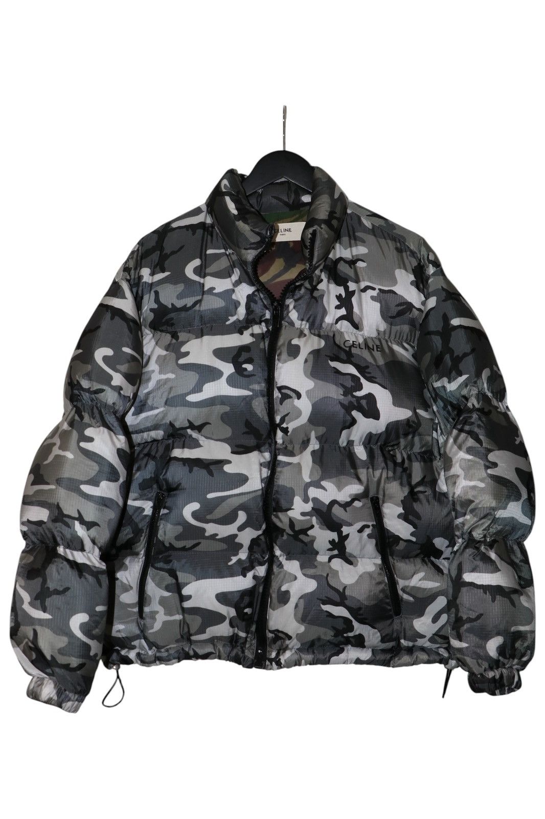 Celine Celine by Hedi Slimane Camouflage Down Puffer Jacket Size 48 Size US M / EU 48-50 / 2 - 1 Thumbnail