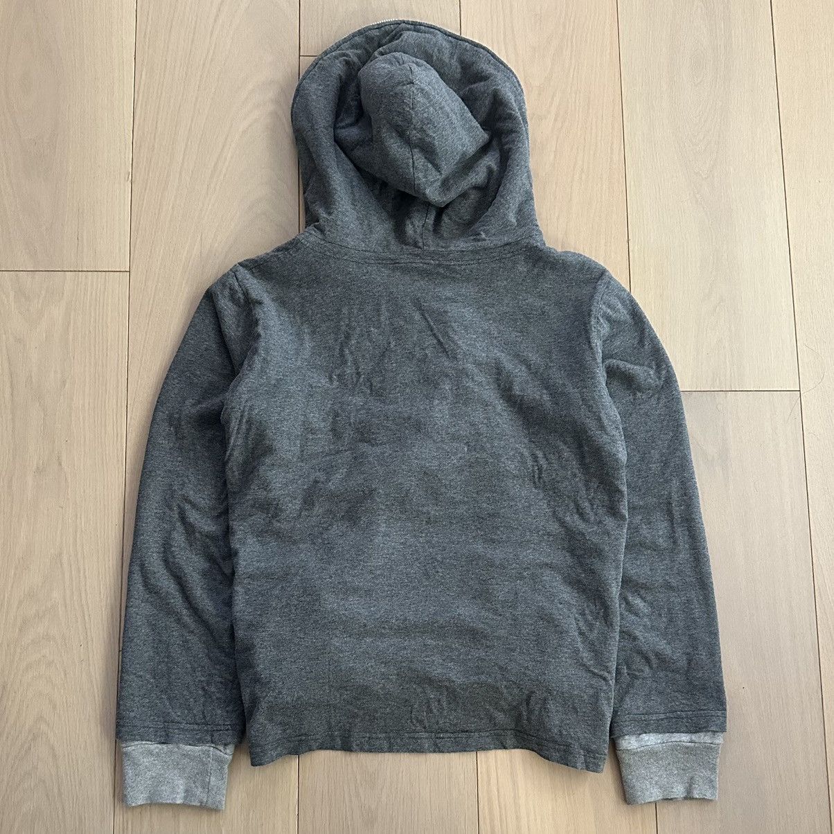 WHIZ LIMITED Faux Double Zip Script Print Hoodie Size US M / EU 48-50 / 2 - 3 Thumbnail