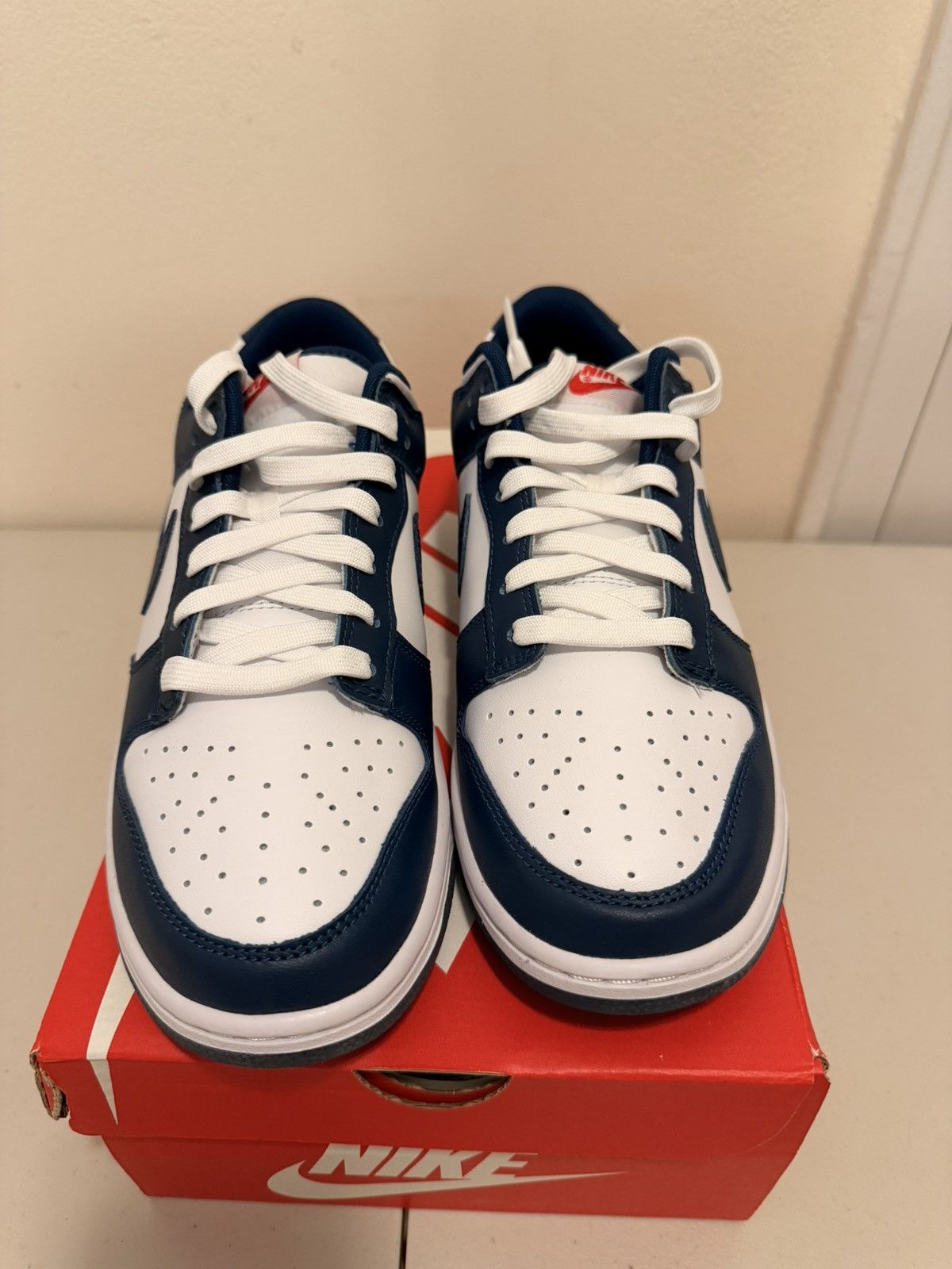 Nike Size 9 - Nike Dunk Low Velarian Blue/White Size US 9 / EU 42 - 3 Thumbnail
