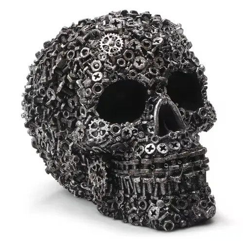 Japanese Brand Home Decor Skull Resin Sculpture Figure Size ONE SIZE - 2 Thumbnail
