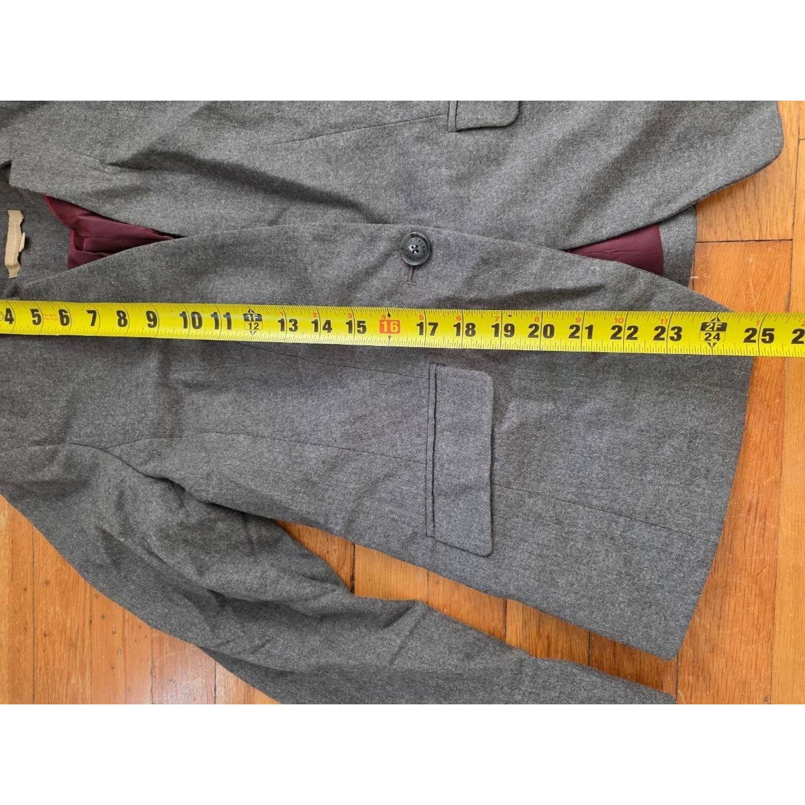 Robert Talbott Talbots Women's Jacket Wool w/ Pockets Fuly Size 6 P A001484 Size M / US 6-8 / IT 42-44 - 2 Thumbnail