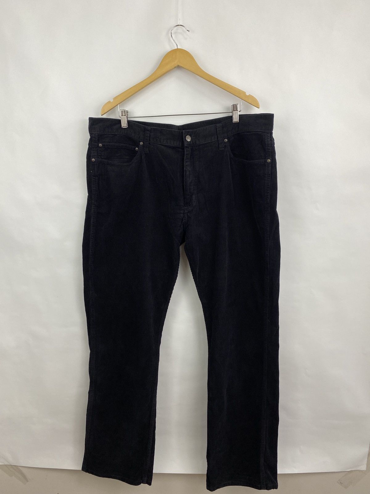 Carhartt 🇺🇸 Vintage 90s Carhartt Velvet Black Pants Y2K Rare Retro Size US 36 / EU 52 - 5 Thumbnail
