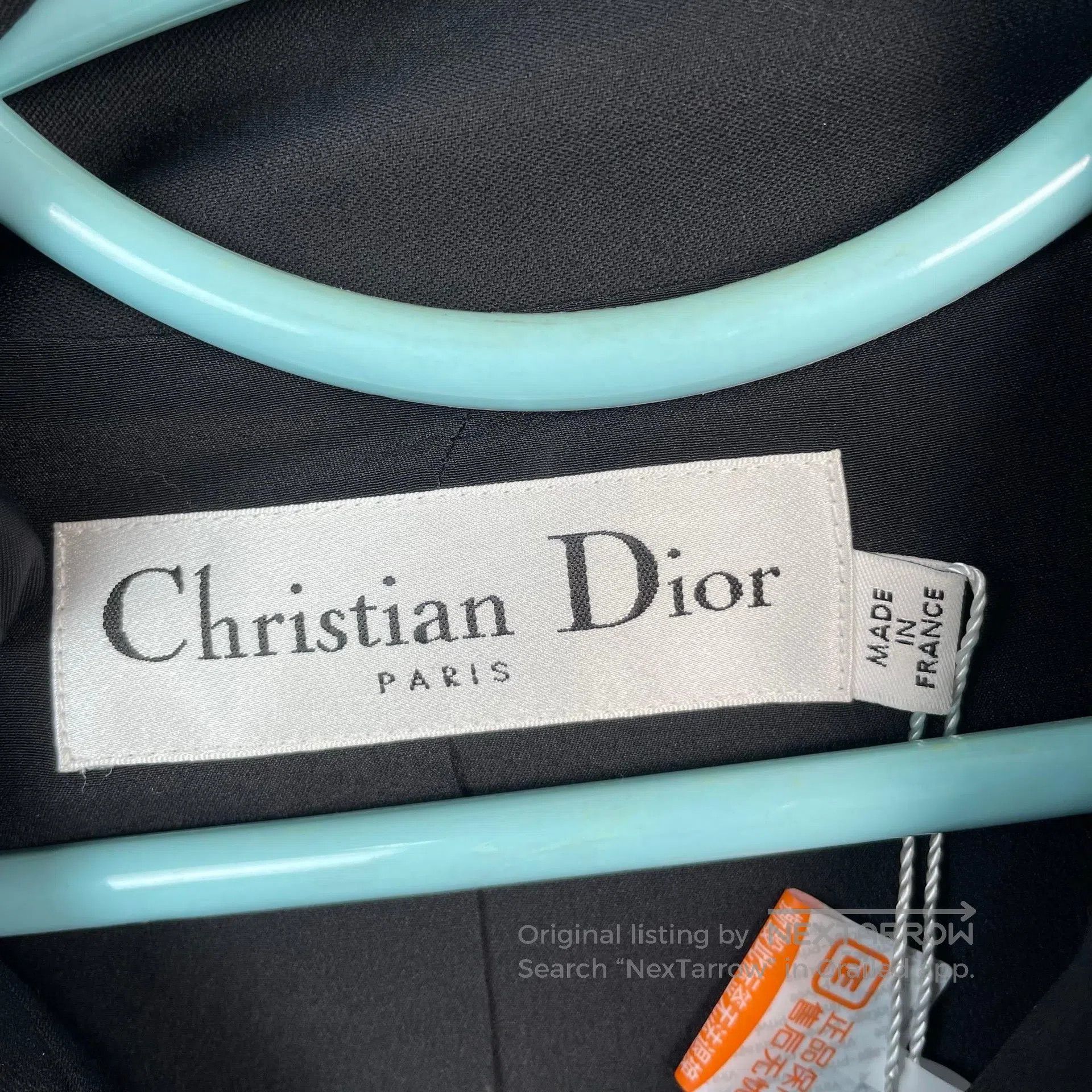Dior Dior Black and Blue Long Coat Jacket| Size XS / US 0-2 / IT 36-38 - 5 Thumbnail