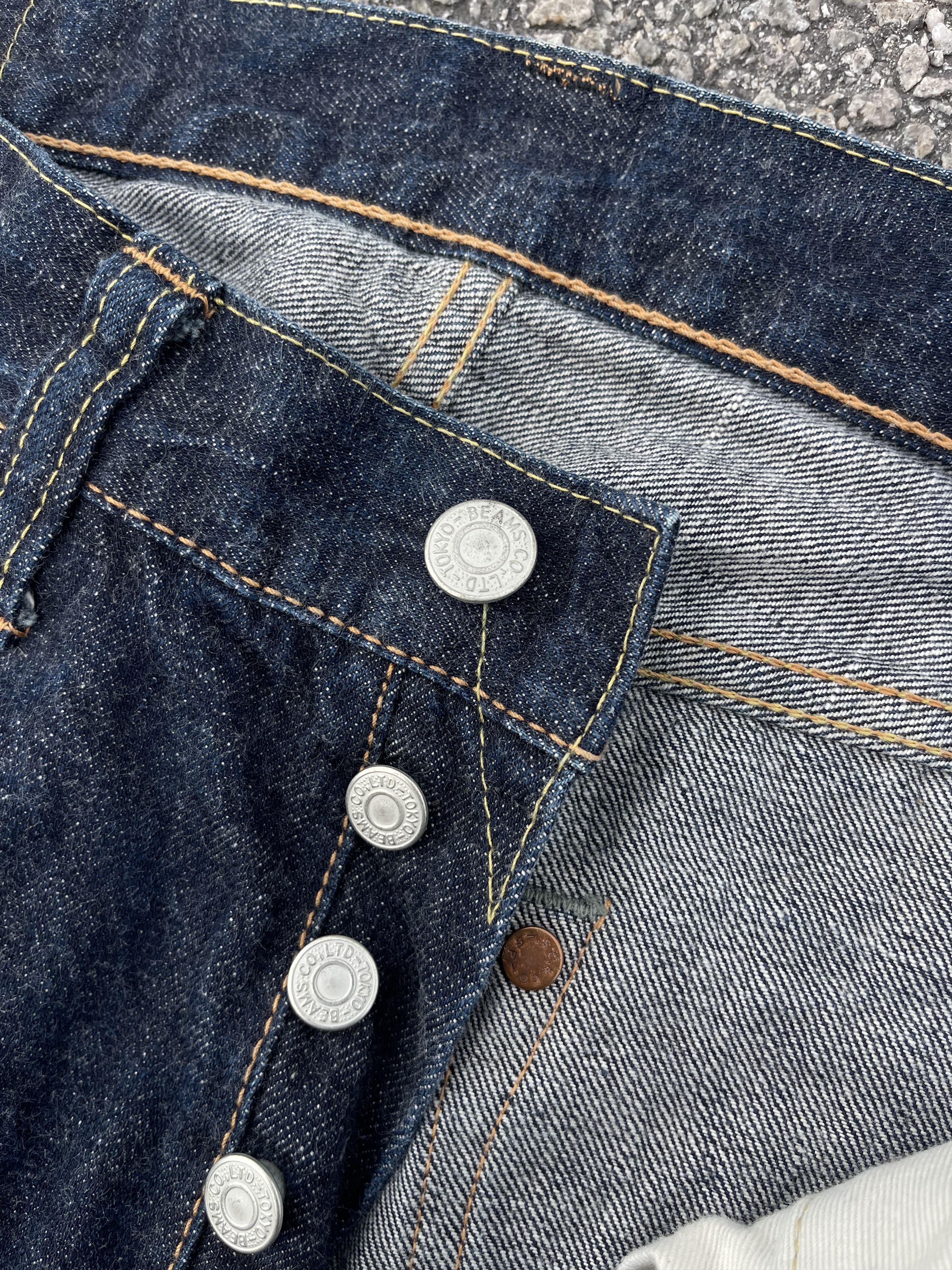 Beams Plus Sugar Cane X Beams Selvedge Denim Raw Size US 30 / EU 46 - 4 Thumbnail