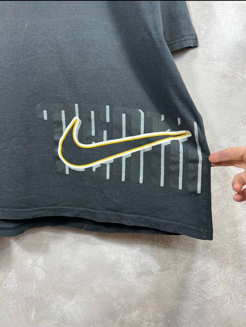 Nike × Vintage Vintage 90s Nike Y2k Tee Size US XL / EU 56 / 4 - 3 Thumbnail