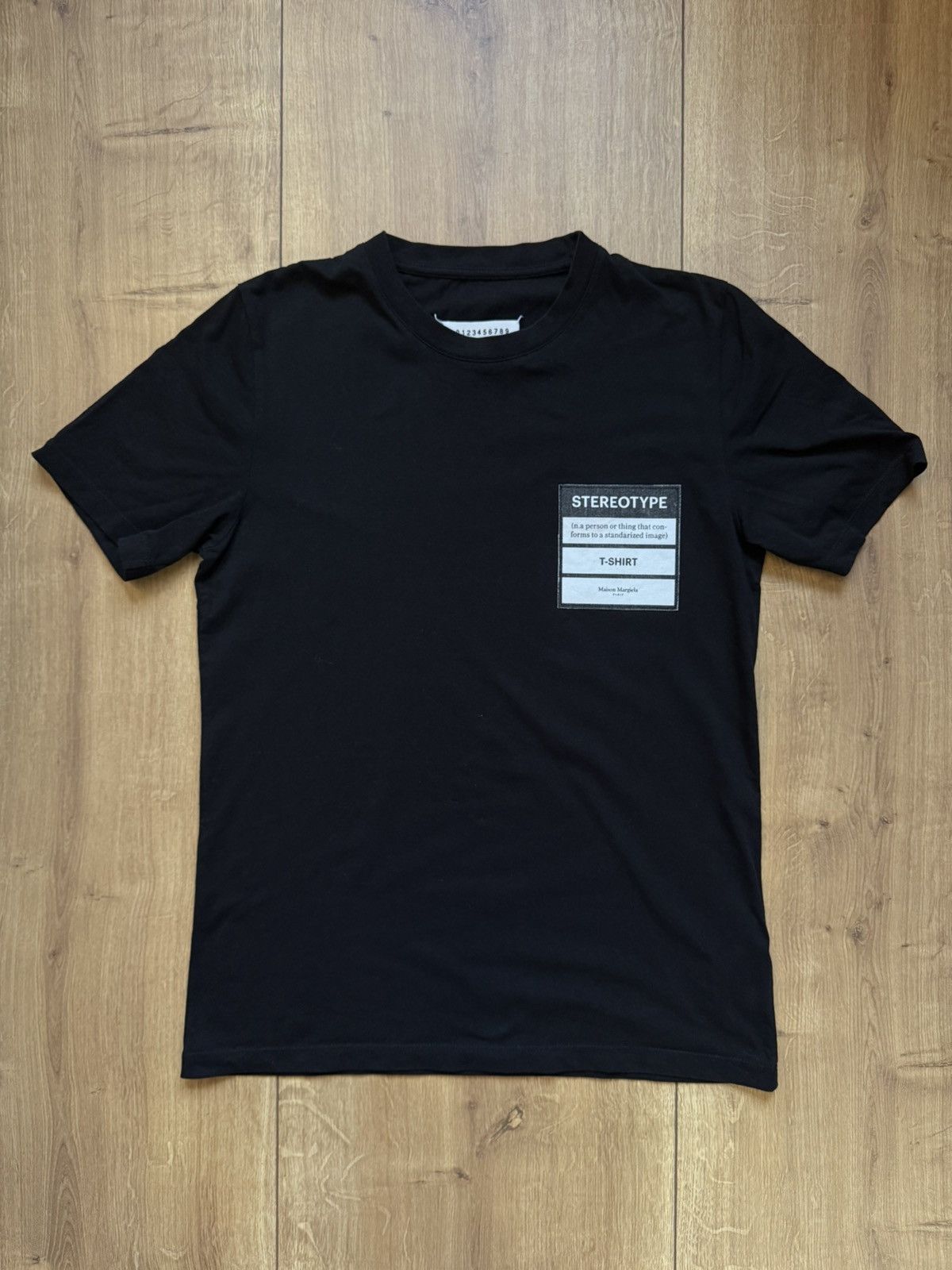 Maison Margiela black “stereotype” t-shirt