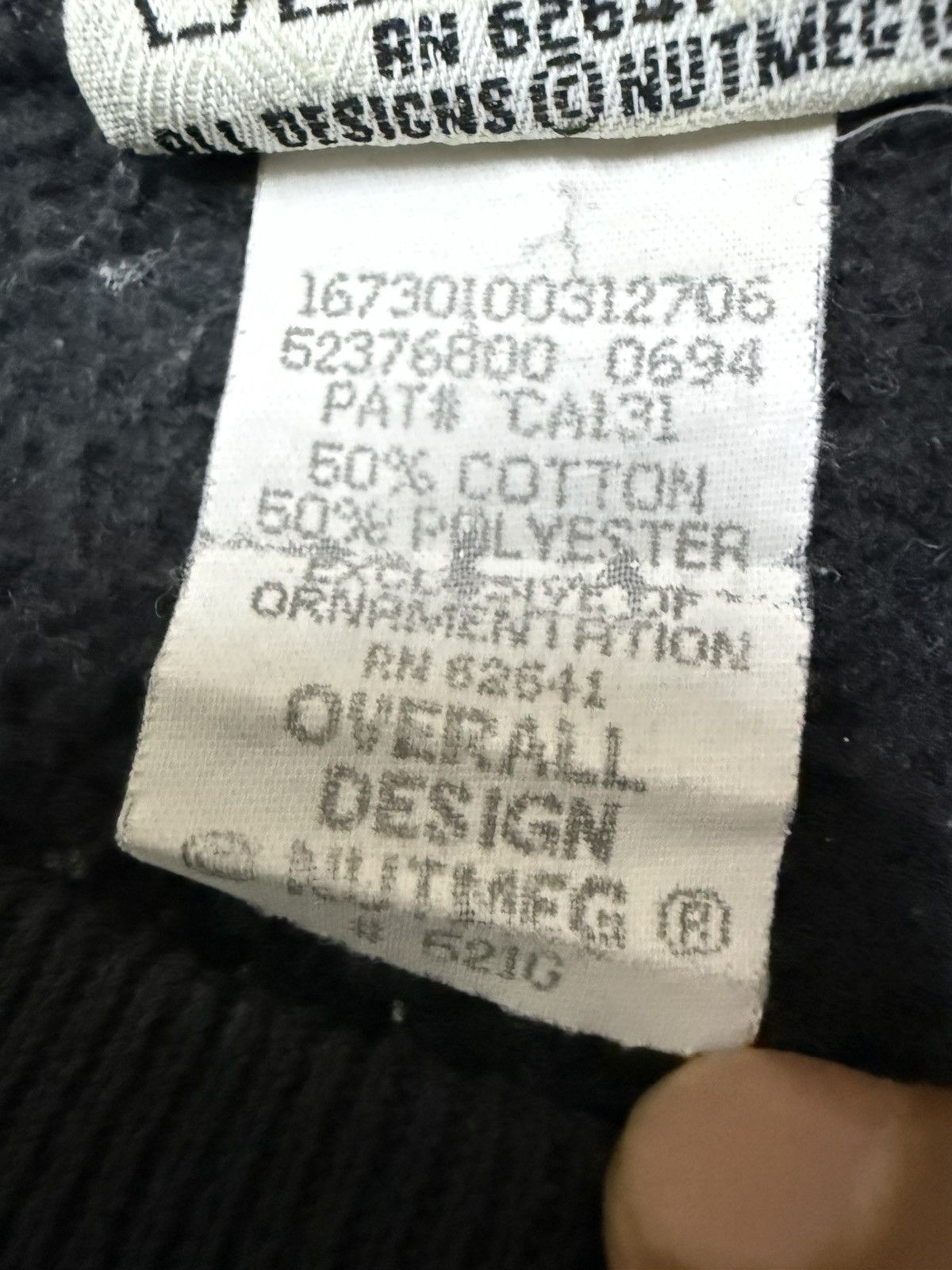 Nutmeg Vintage 90s Nutmeg Mill CharlotteHornets Crewneck Sweatshirt Size US XXL / EU 58 / 5 - 9 Thumbnail