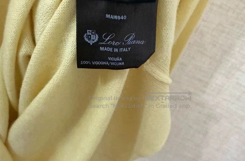 Loro Piana Loro Piana Vicuna Knit Polo Sweater. Size US XL / EU 56 / 4 - 7 Thumbnail