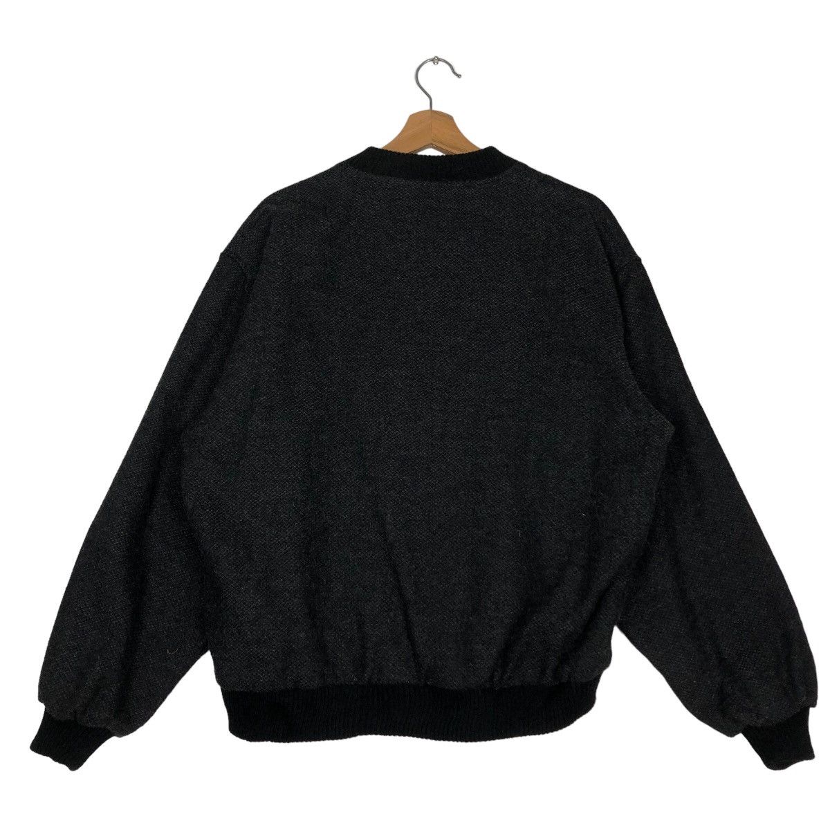 Vintage 🔥90’s Herringbone Wool Bomber Jacket Inter Casual Milano Size US M / EU 48-50 / 2 - 8 Thumbnail