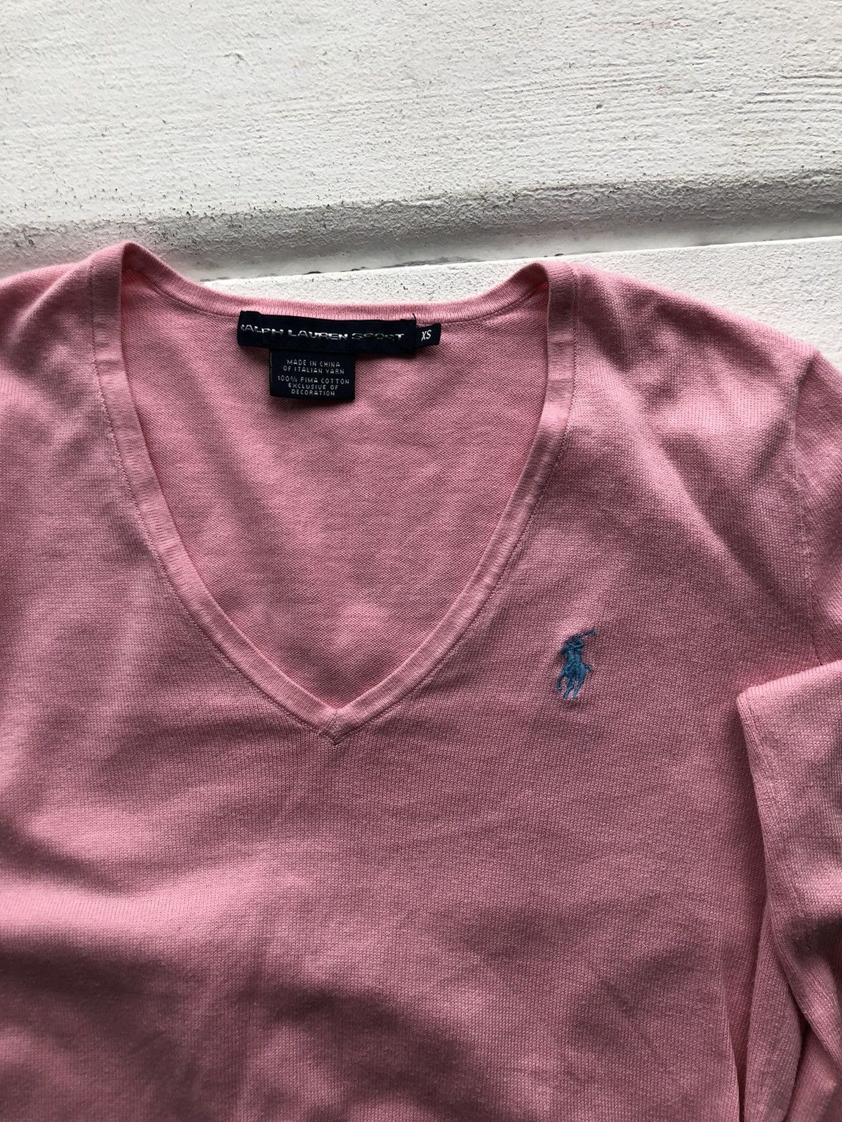 Ralph Lauren VTG 90s Polo Ralph Lauren 100% Wool Knit Sweater RARE Size US XS / EU 42 / 0 - 2 Thumbnail
