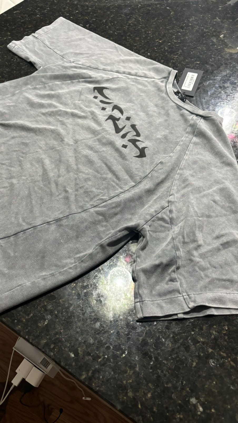 Other Vicinity oversized grey graphic t shirt Size US M / EU 48-50 / 2 - 6 Thumbnail