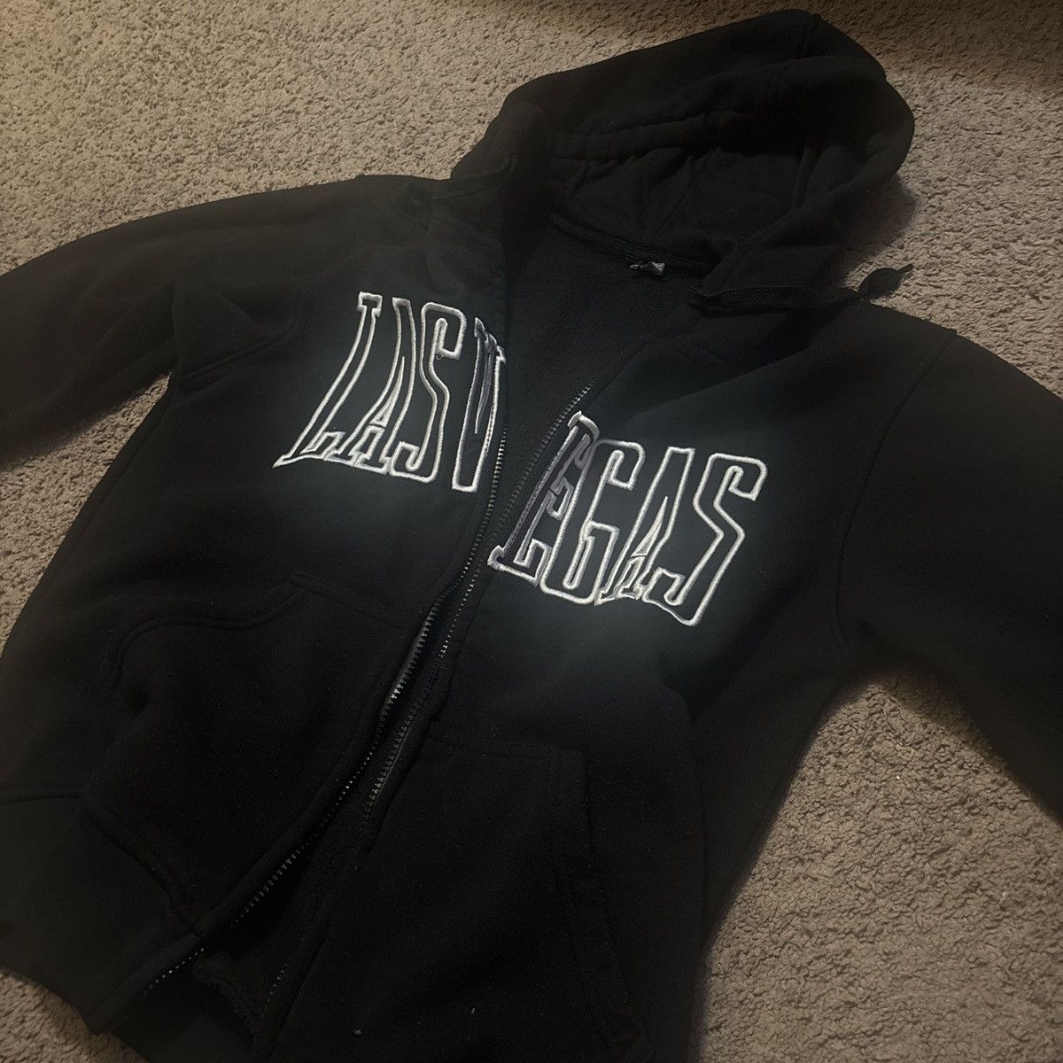 Vintage Vintage "Las Vegas Zip-up Hoodie Size US M / EU 48-50 / 2 - 3 Thumbnail