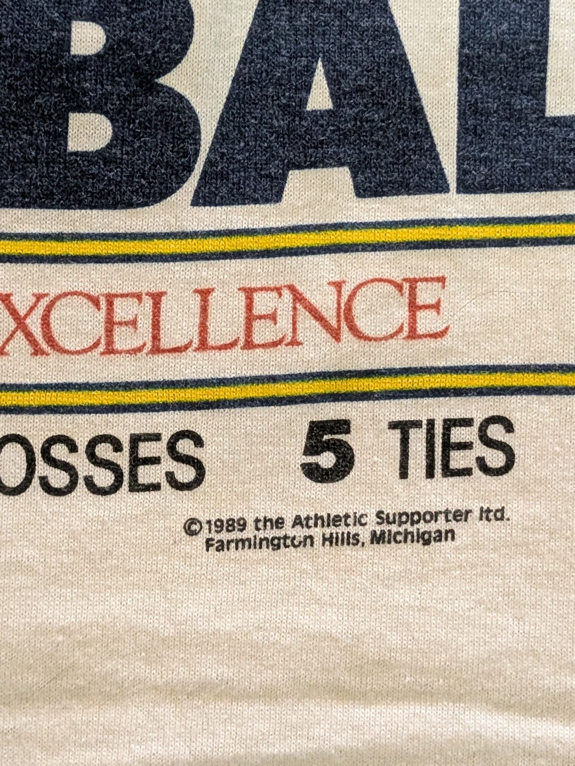 Other 1989 Bo Schembechler is Michigan FootballT-Shirt - Size L Size US L / EU 52-54 / 3 - 3 Thumbnail