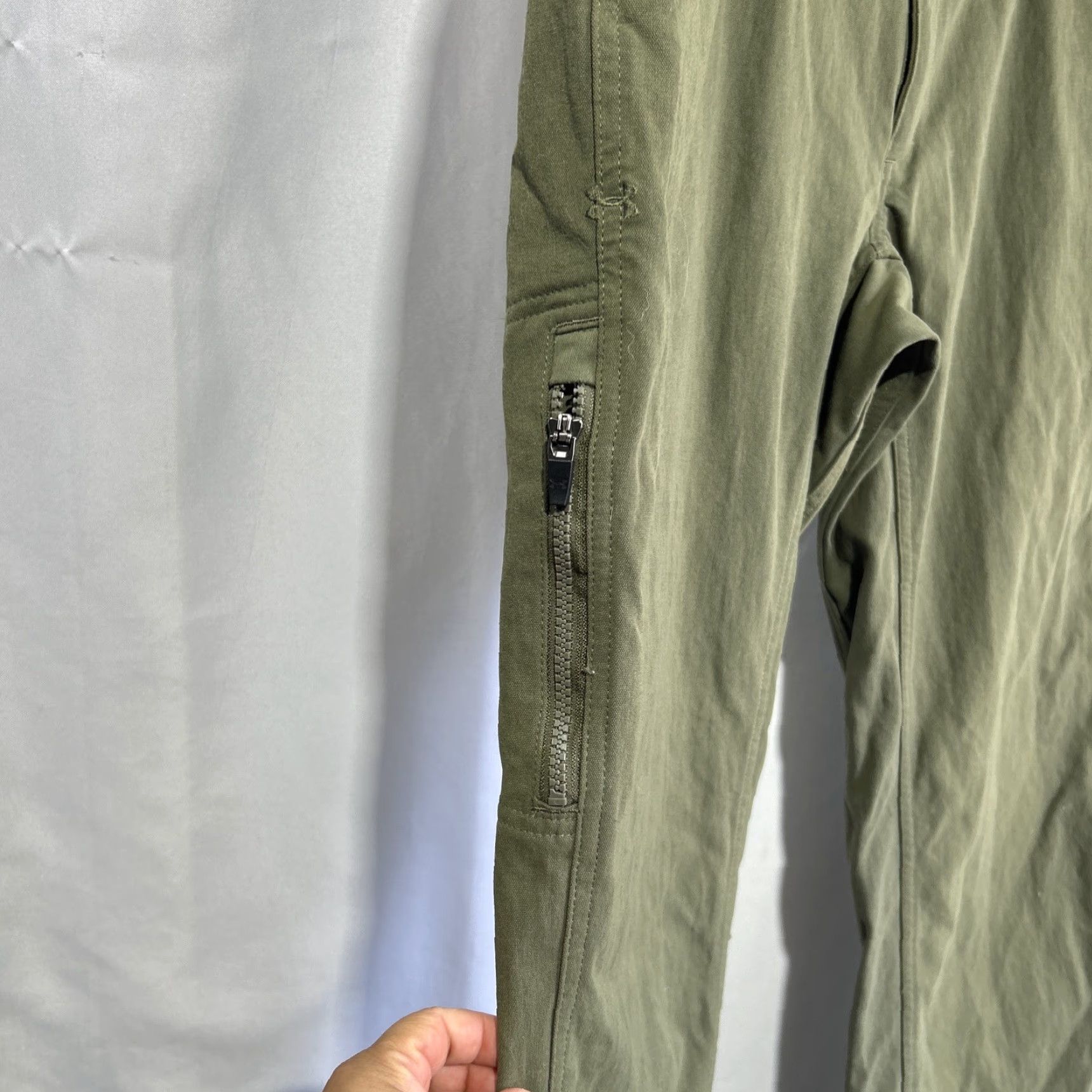 Under Armour Under Armour Tactical Pants Men’s 36x34 Green Cargo Utility Duty Pants Size US 36 / EU 52 - 3 Thumbnail