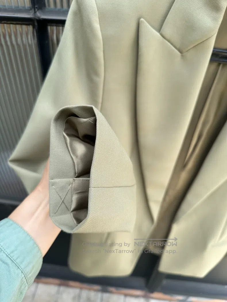 Helmut Lang HELMUT LANG Oversized Straight Blazer Jacket with Padded S Size M / US 6-8 / IT 42-44 - 5 Thumbnail