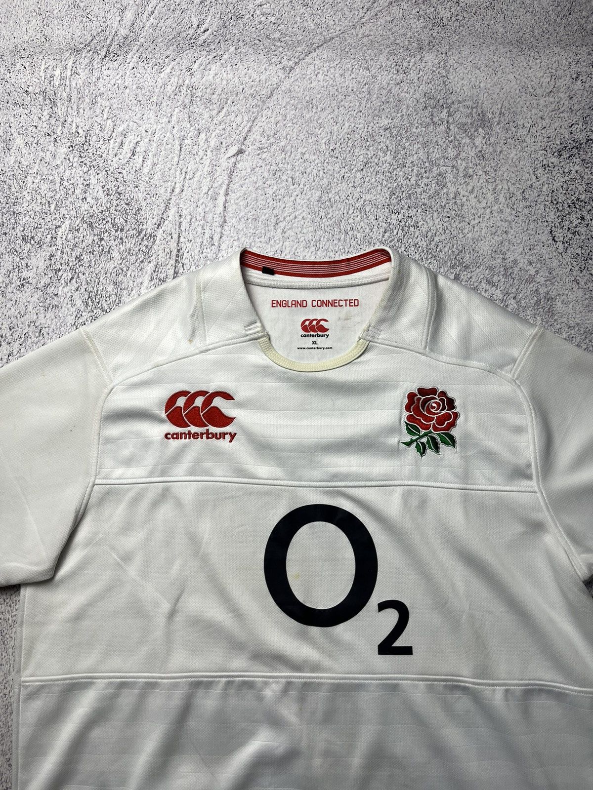 Canterbury of New Zealand Mens Vintage Canterbury England rugby polos T-shirt rare Size US XL / EU 56 / 4 - 12 Thumbnail