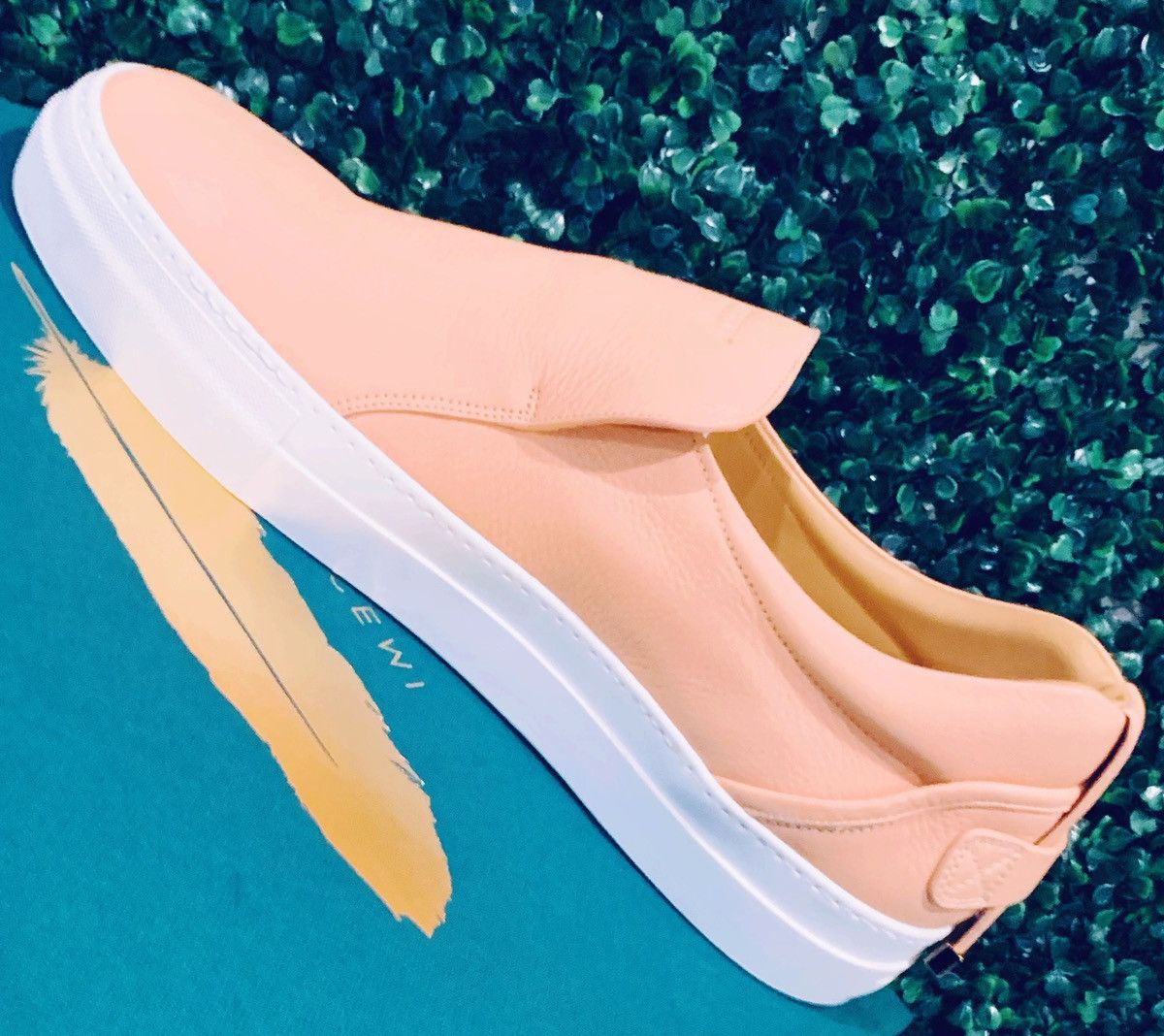 Buscemi BUSCEMI 40MM Skate Skin Leather Slip On Sneakers EU48 (New) Size US 15 / EU 48 - 14 Thumbnail