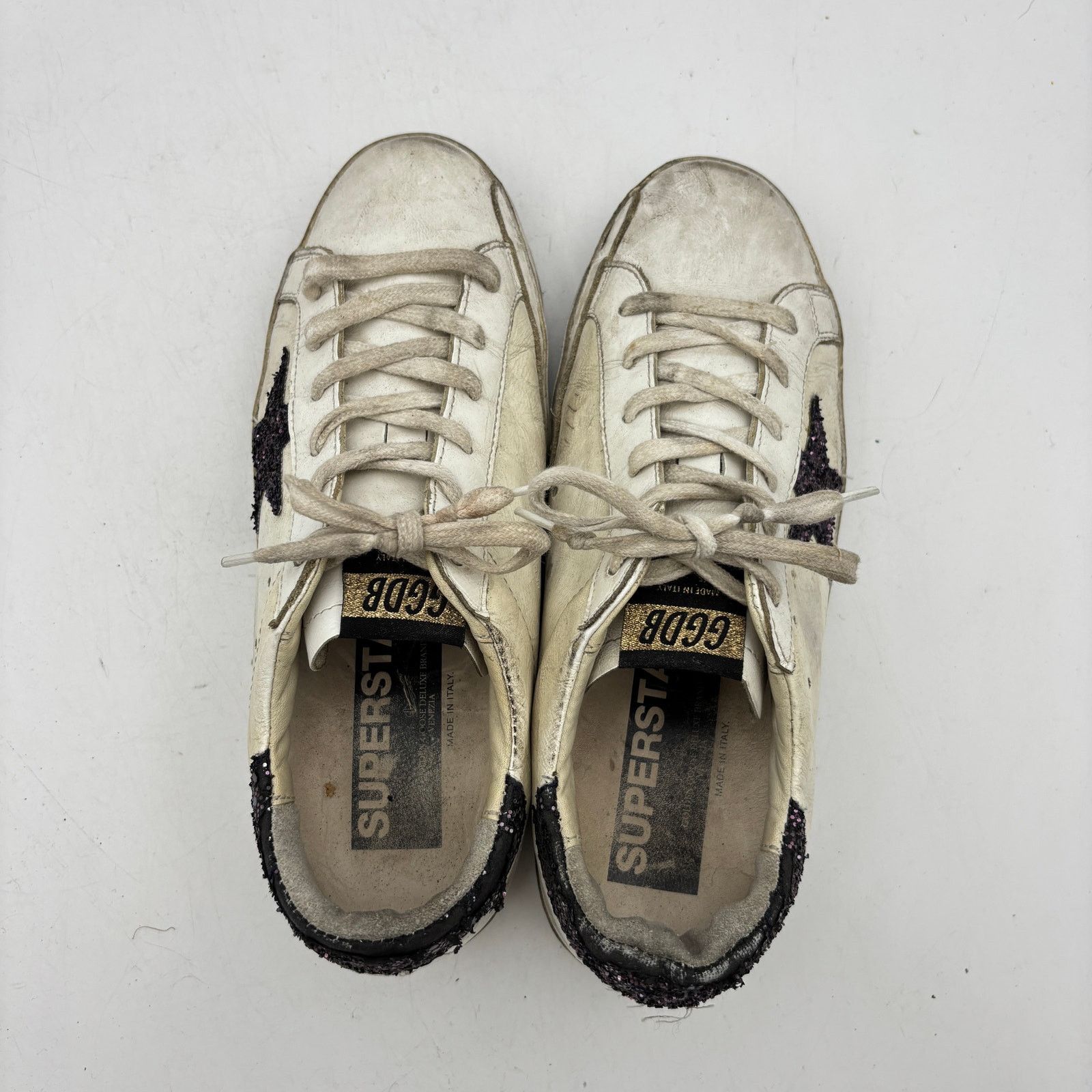 Golden Goose Golden Goose Superstar GGDB Star Low Top Sneakers Women's 39 Size US 9 / IT 39 - 6 Thumbnail