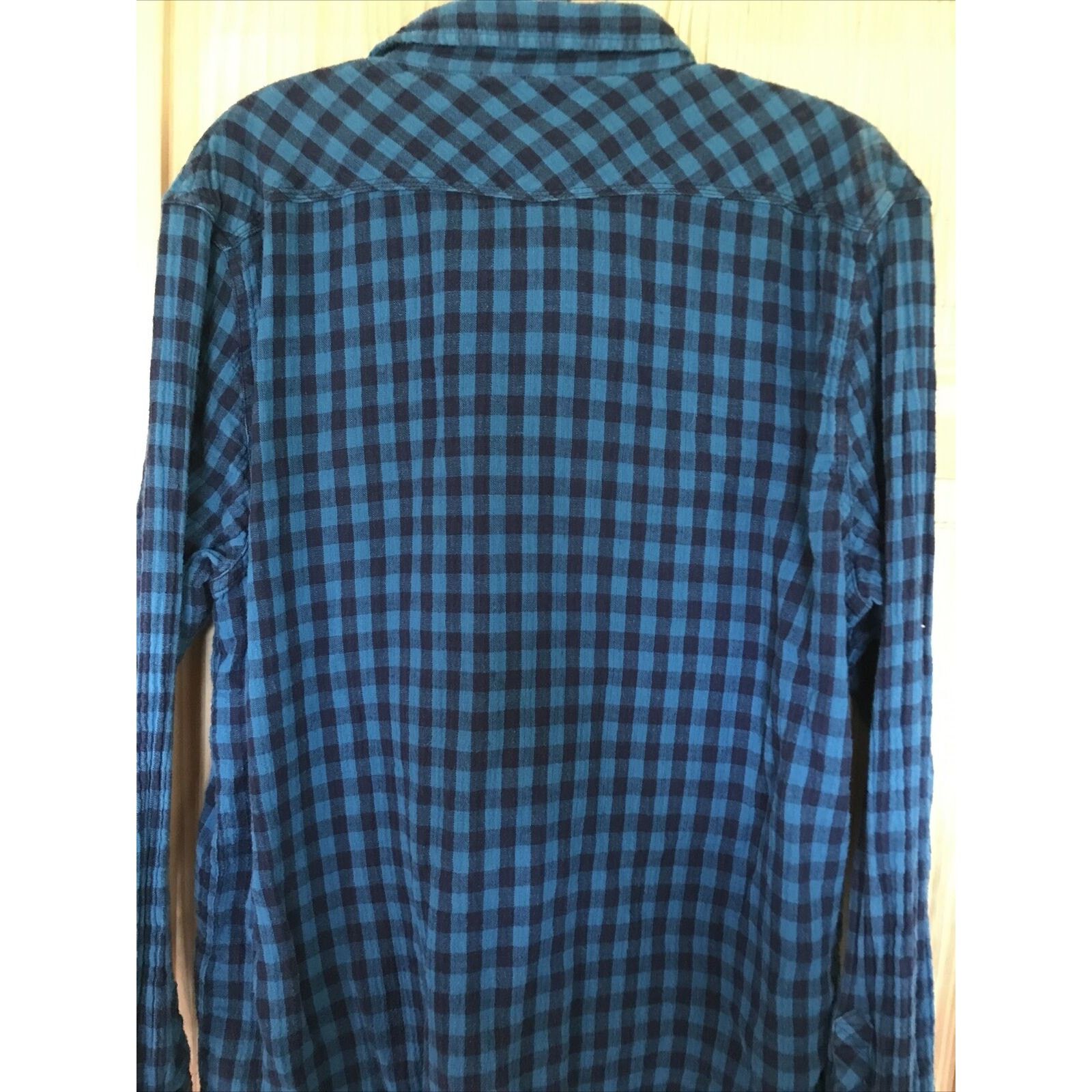 Other 44mm Legendary Work Wear Mens XL Blue Plaid Pearl Snap Shirt Size US XL / EU 56 / 4 - 8 Thumbnail