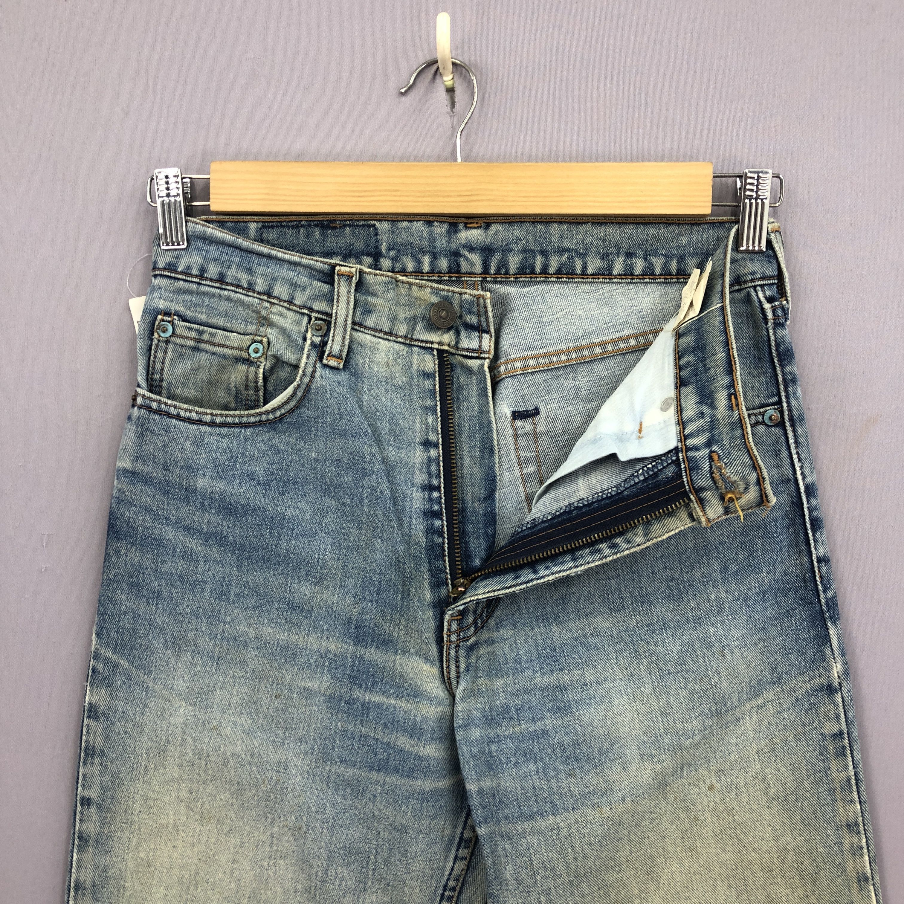 Levi's Vintage Levis Mud Stone Wash Jeans Distressed Levi's Denim Size 28" / US 6 / IT 42 - 6 Thumbnail