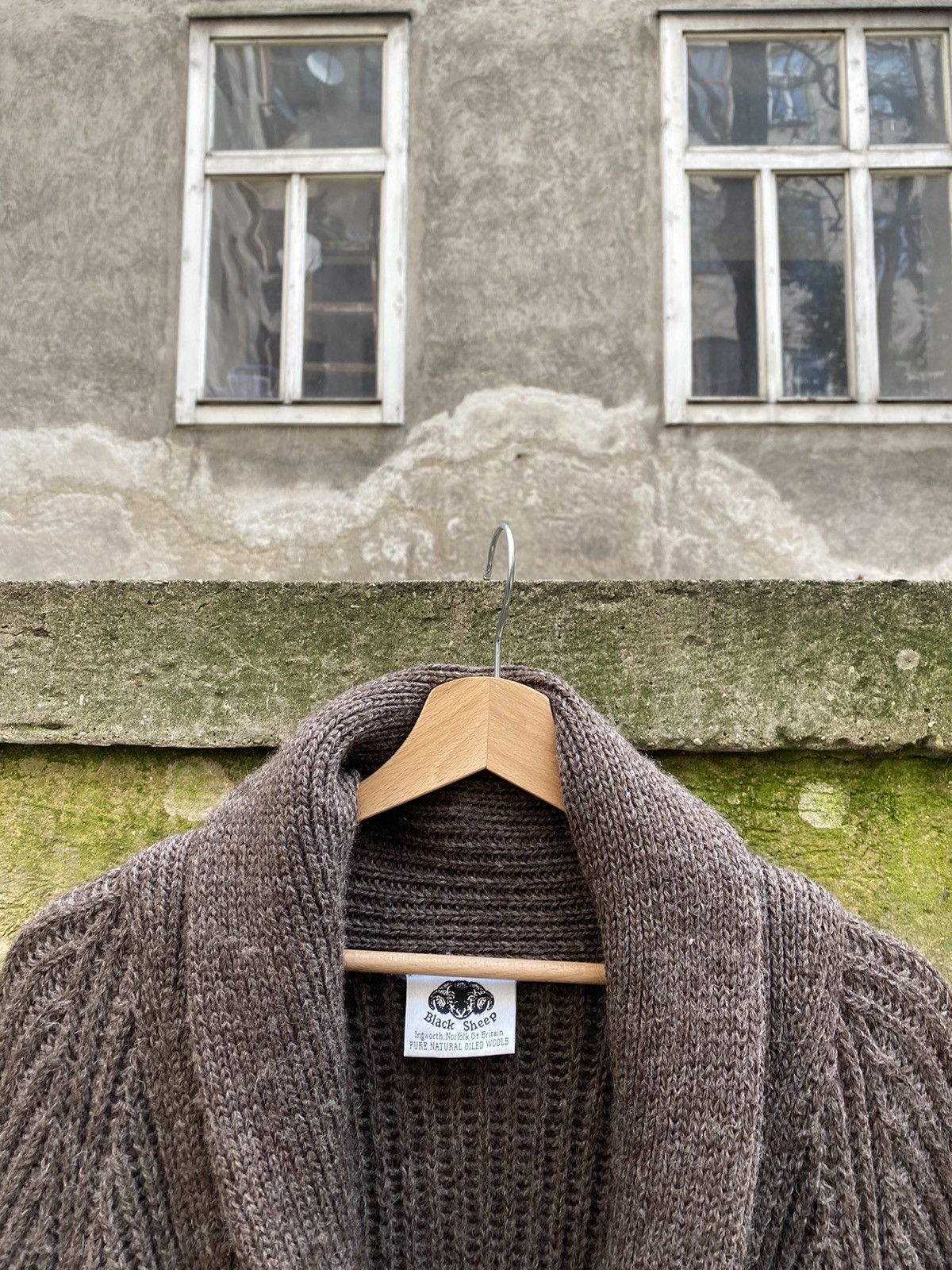 Black Sheep × Vintage Vintage Black Sheep Made In Great Britain Knitted Cardigan Size US XL / EU 56 / 4 - 2 Thumbnail