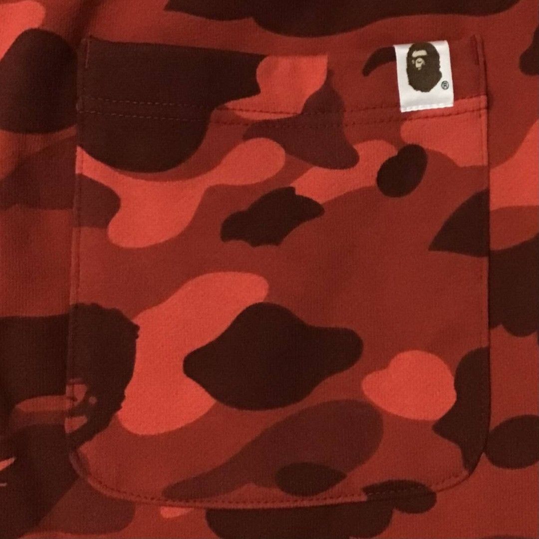 Bape BAPE Red camo sweat pants a bathing ape ★size S Size US 30 / EU 46 - 4 Thumbnail
