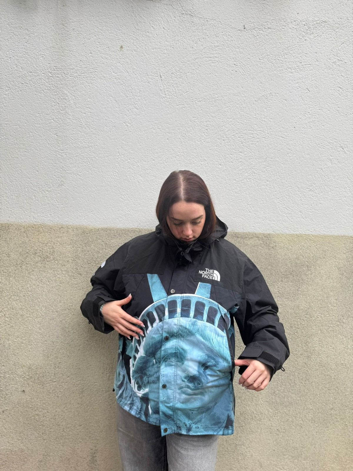 The North Face Supreme x The North Face Statue of Liberty Mountain Jacket Size US XL / EU 56 / 4 - 2 Thumbnail