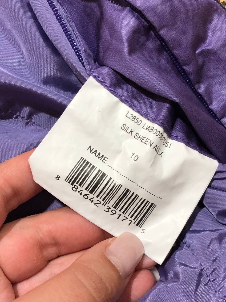 Barbour vintage purple Barbour jacket logo Y2K Streetwear Size M / US 6-8 / IT 42-44 - 3 Thumbnail