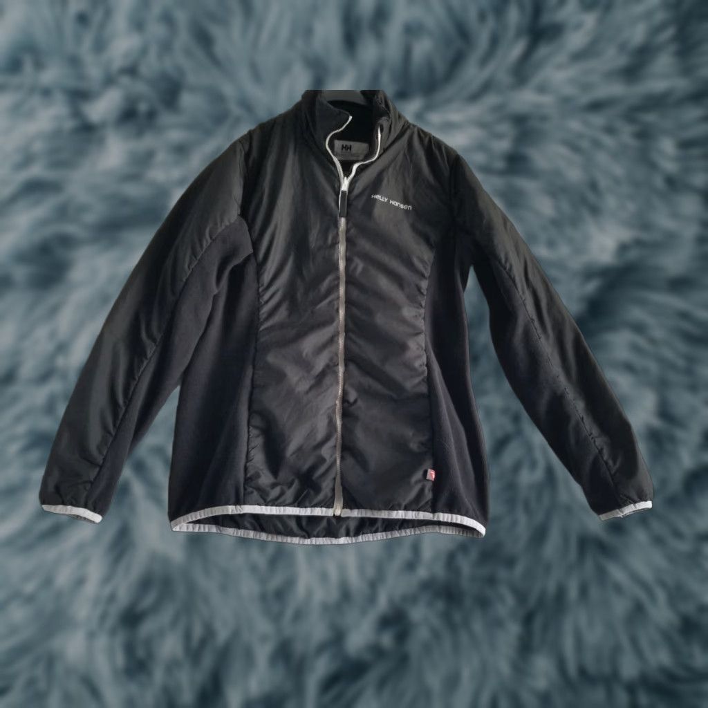 Helly Hansen HELly HANSEN Jacket Winter windbreaker Zipup Size Large Black Women Size L / US 10 / IT 46 - 1 Thumbnail