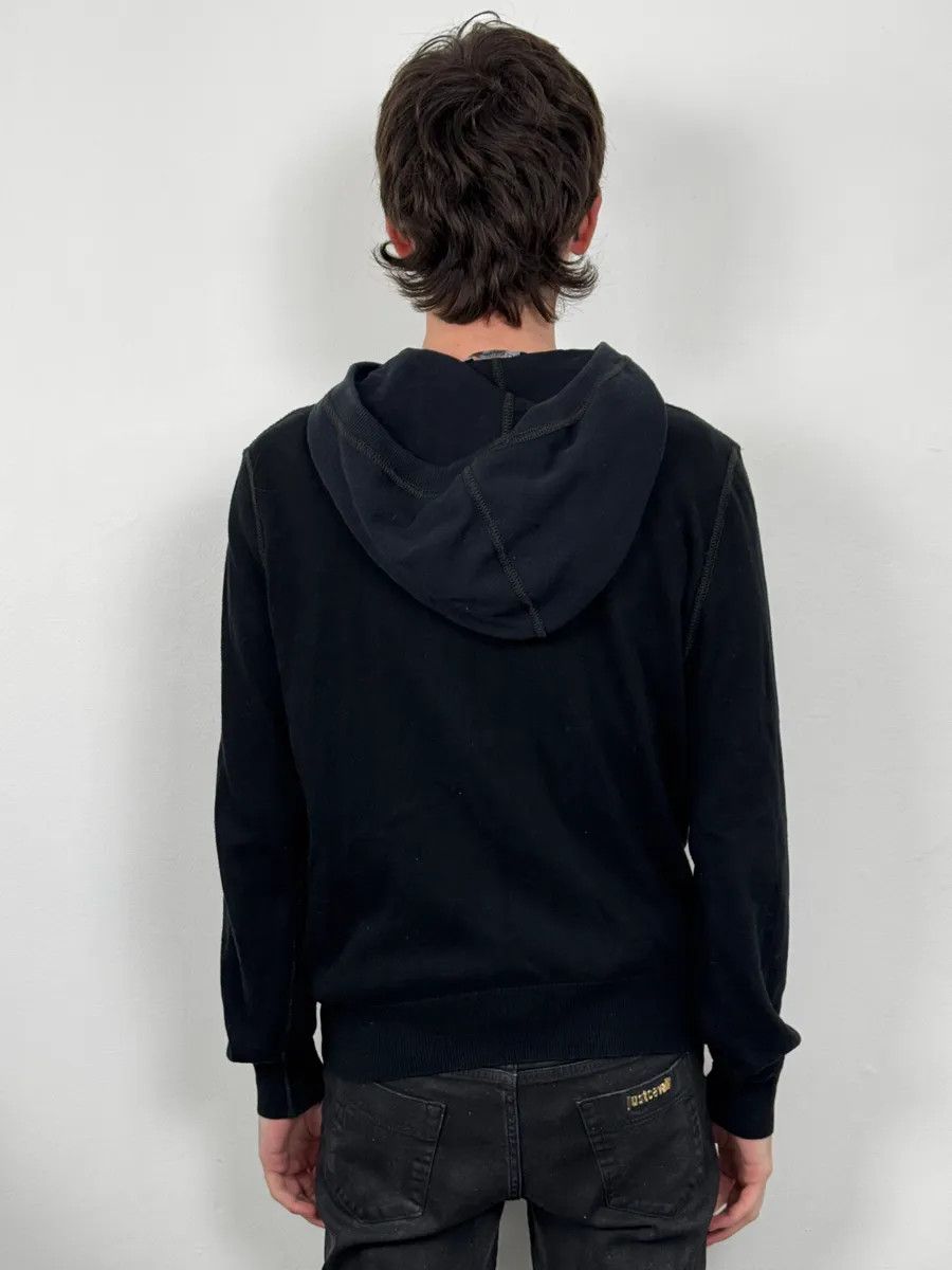 Dolce & Gabbana 2000s Dolce & Gabbana Two Tone Black & Navy Zip Hoodie Size US S / EU 44-46 / 1 - 3 Thumbnail