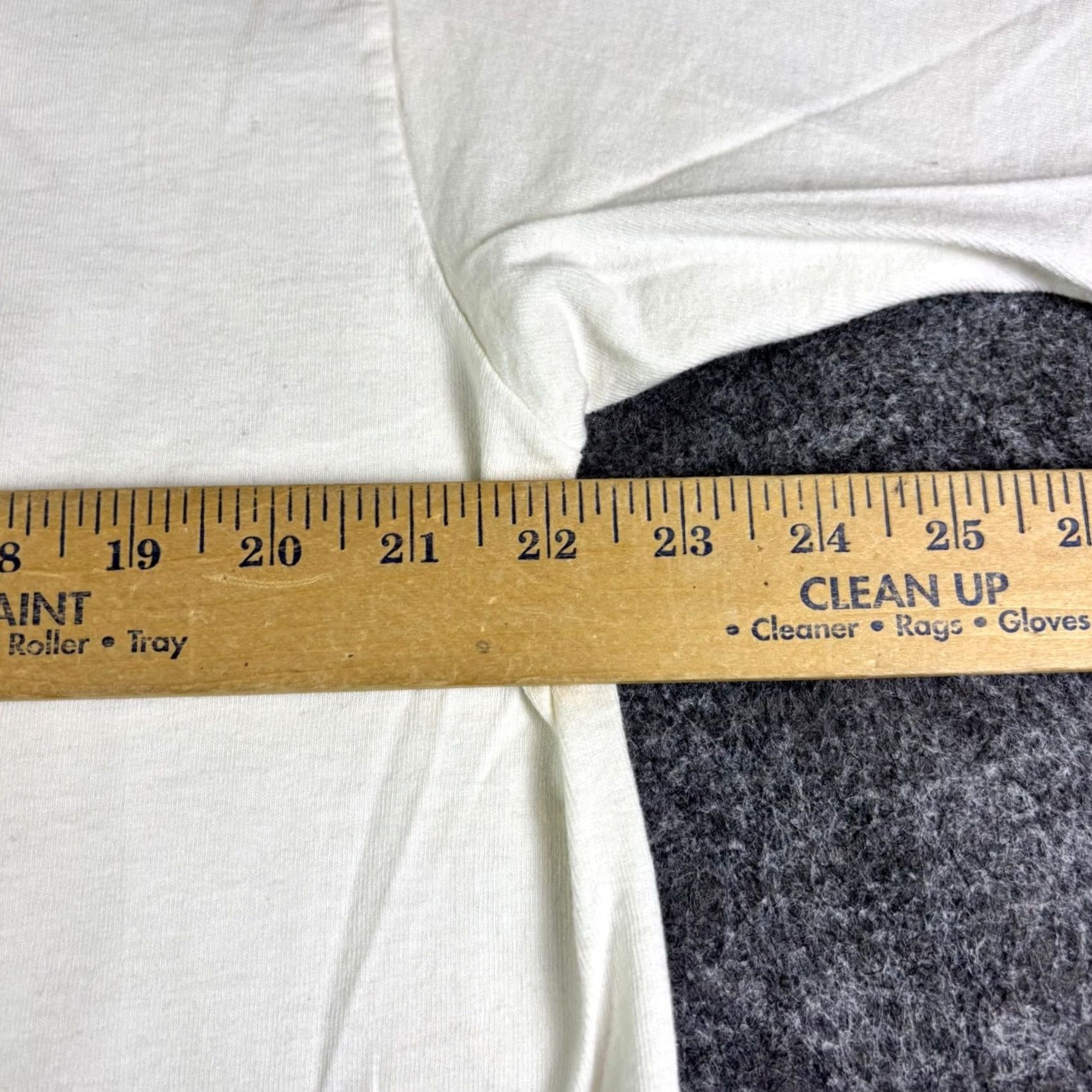 Anvil VINTAGE Anvil Shirt XL White Conch Shell T Shirt 90s Men Size US XL / EU 56 / 4 - 4 Thumbnail
