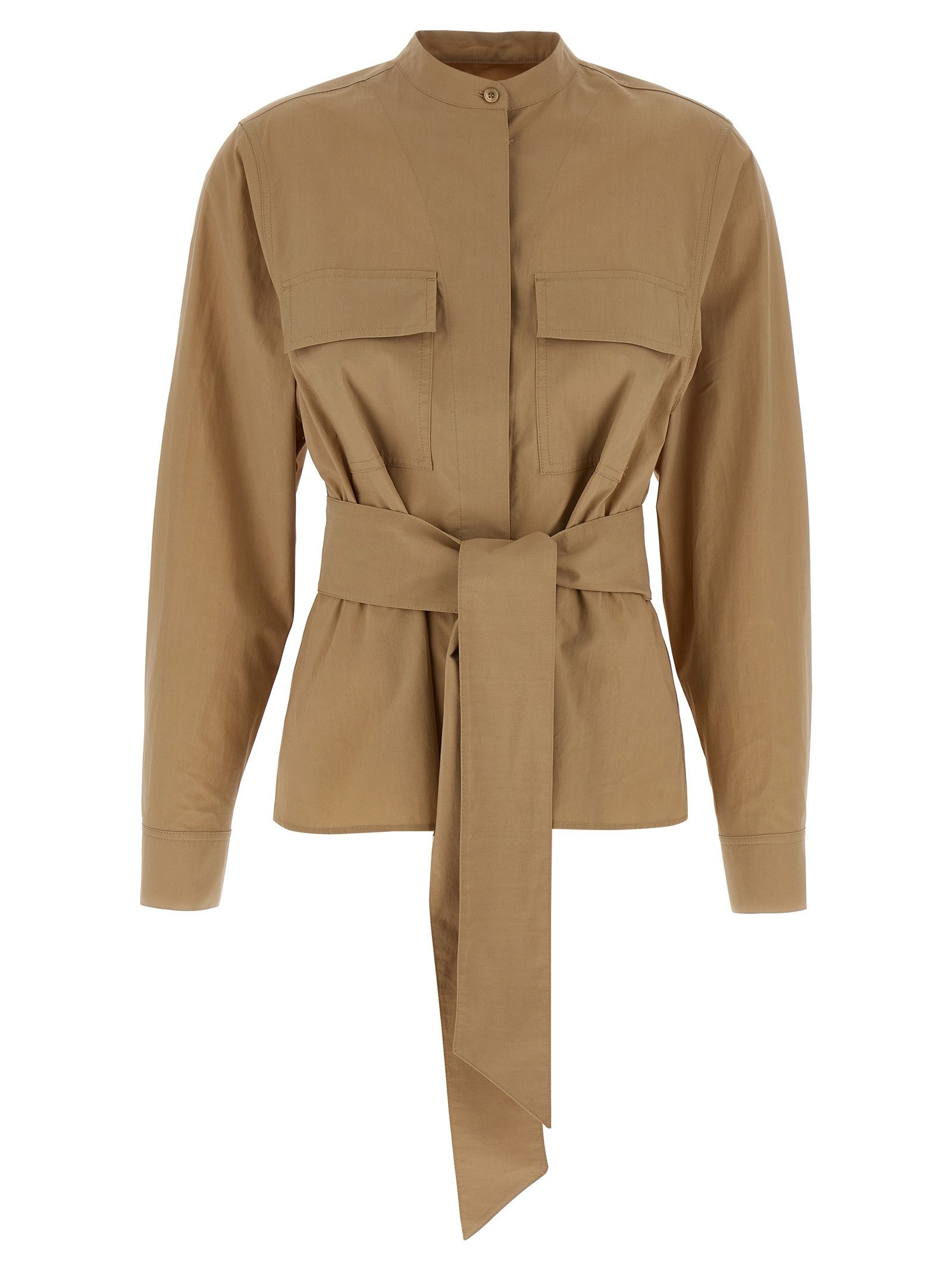 コート Weekend Camel Stretch Polyester Blend Fauto Trench Coat Weekend Max Mara Camel Stretch Trench Coat – LOZURI®