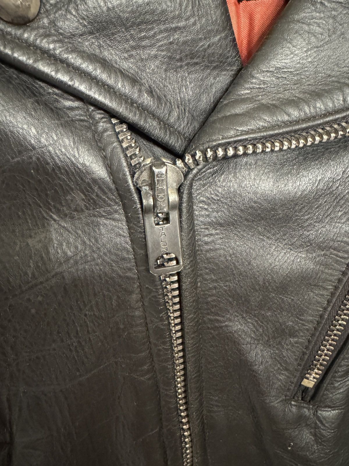 Vintage Rare 50s Guide Master by Wolf of Boston Leather Jacket Size XS / US 0-2 / IT 36-38 - 10 Thumbnail