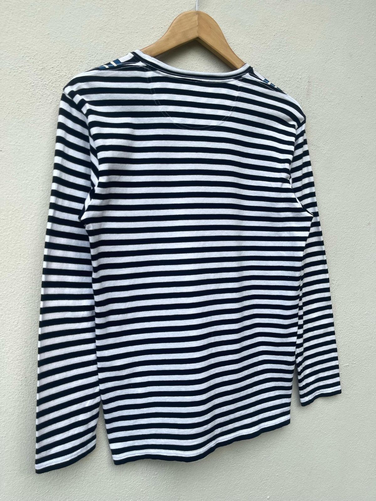 Issey Miyake × Japanese Brand × Tsumori Chisato Issey Miyake Tsumori Chisato Border Line Longsleeve Tee Size US M / EU 48-50 / 2 - 11 Thumbnail