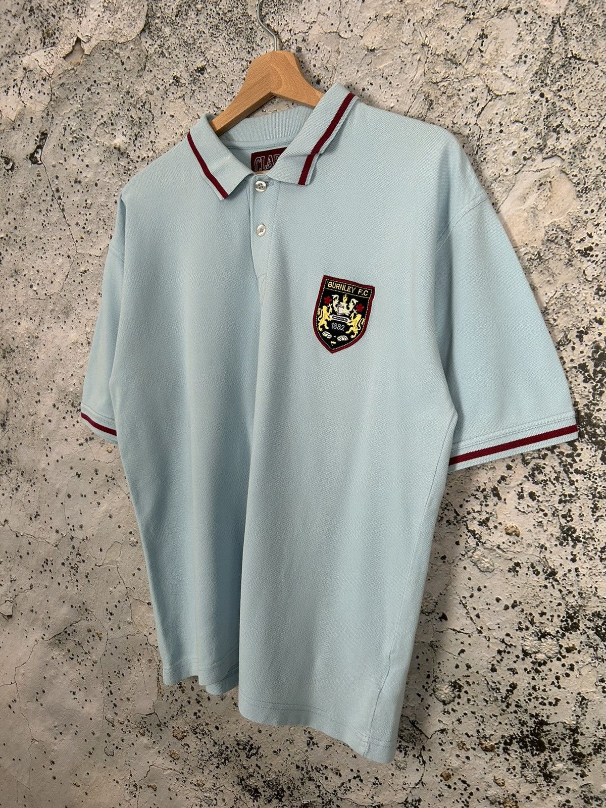 Vintage Vintage Burnley FC Soccer Jersey Polo Football Retro 90s Size US L / EU 52-54 / 3 - 2 Thumbnail