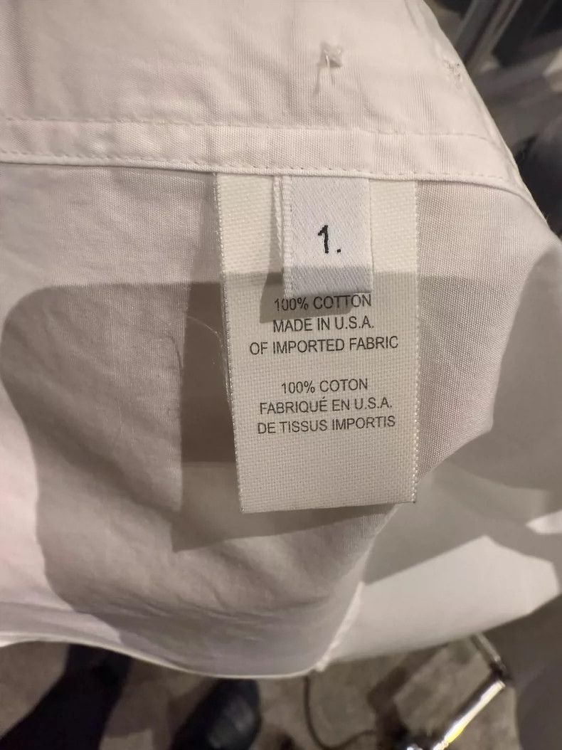 Thom Browne Thom Browne Classic three-color logo shirt with door flap 2 Size US S / EU 44-46 / 1 - 5 Thumbnail